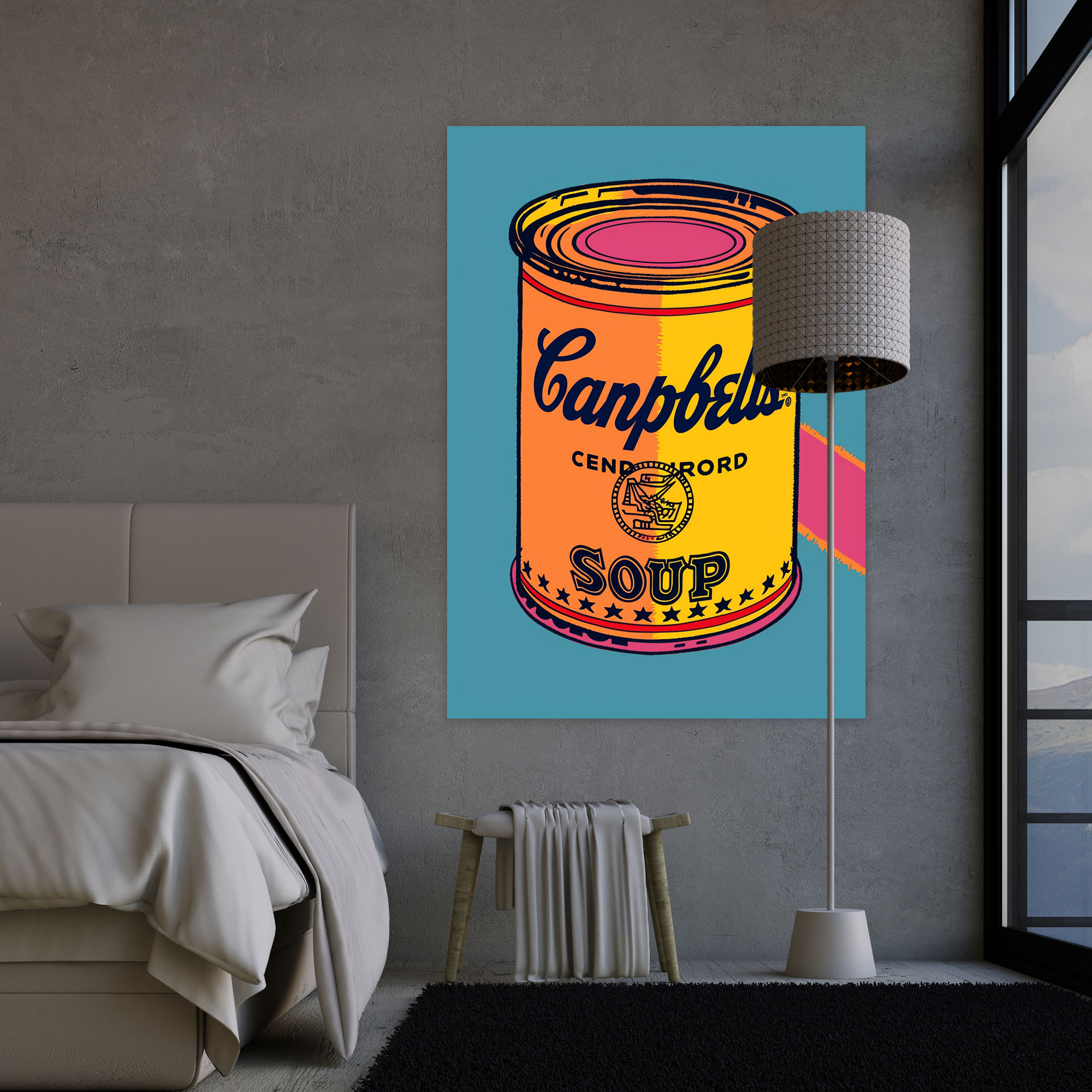 Andy Warhol Canvas Print - Andy Warhol, Canvas Print, Home Decoration, Canvas Wall Art