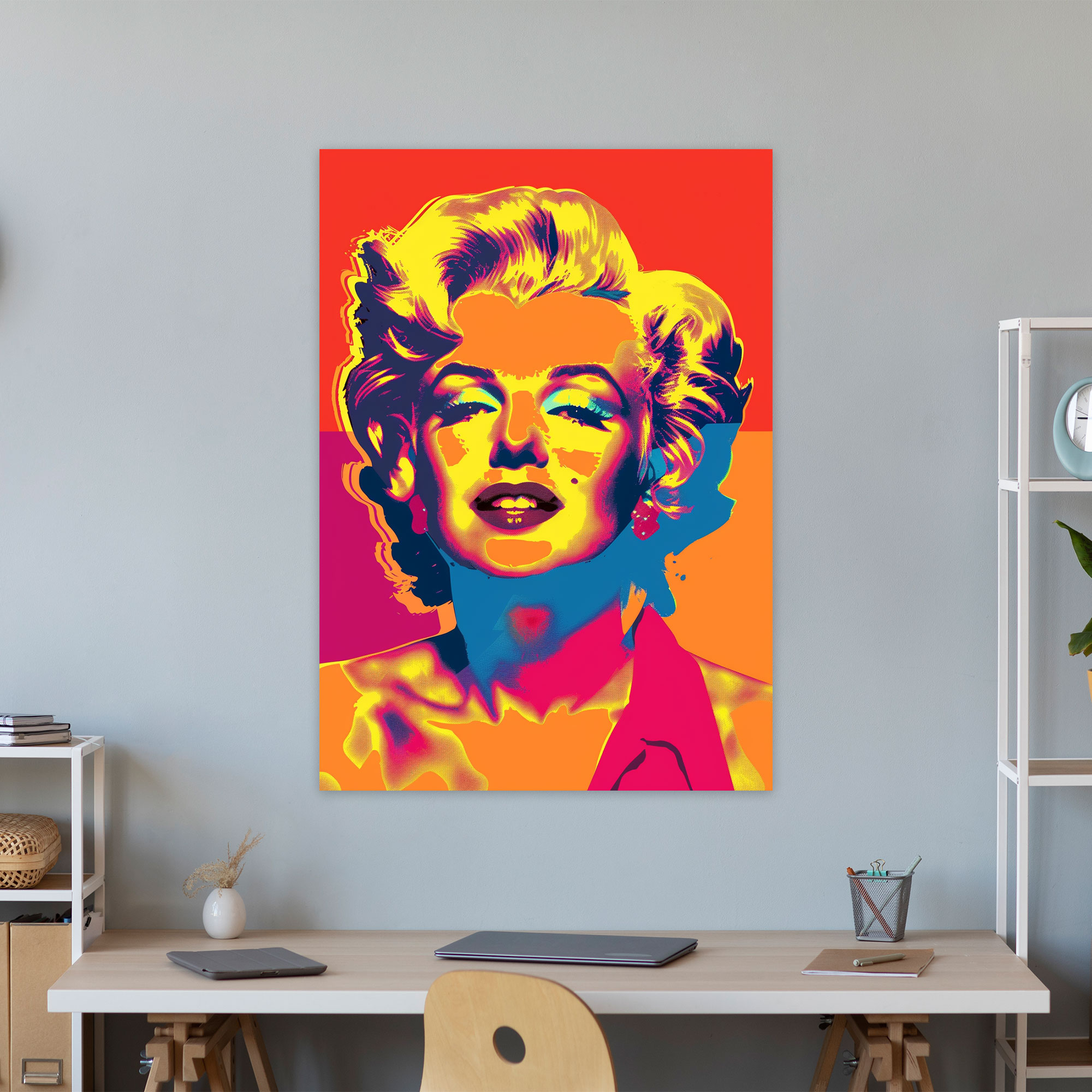 Andy Warhol Marilyn Monroe Tablo Sanatı - Kanvas Tablo Ev Dekorasyonu Pop Sanat