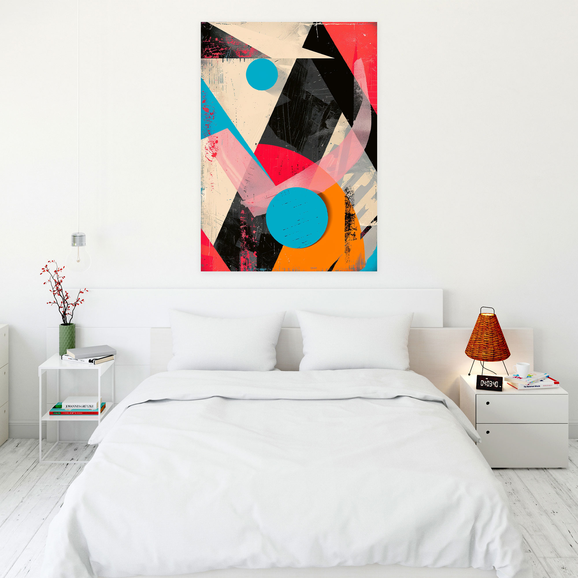 Andy Warhol Geometric Shapes Wall Art - Andy Warhol, Wall Art, Andy Warhol, Canvas