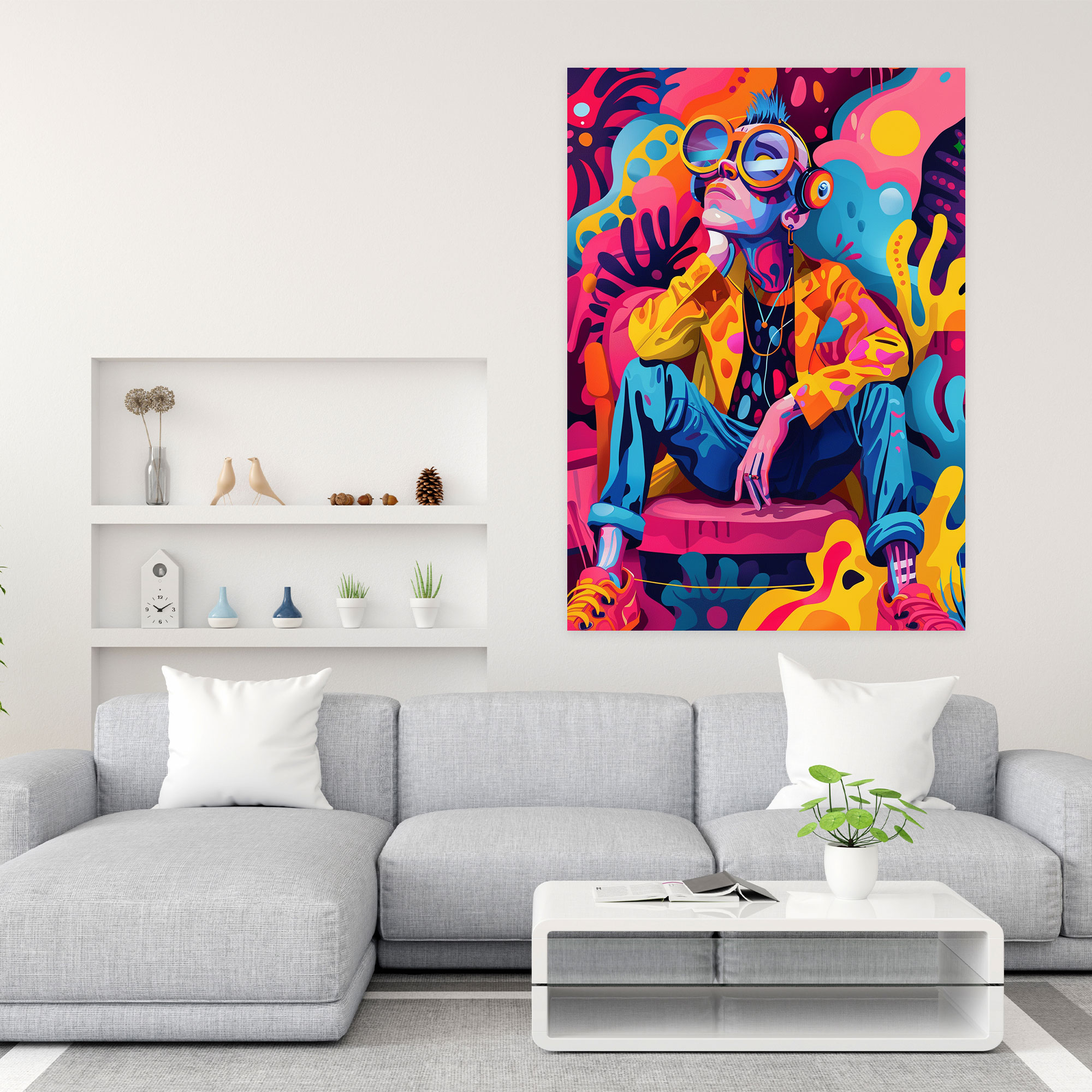 Andy Warhol Canvas Print - Andy Warhol, Wall Art, Wall Decoration, Canvas