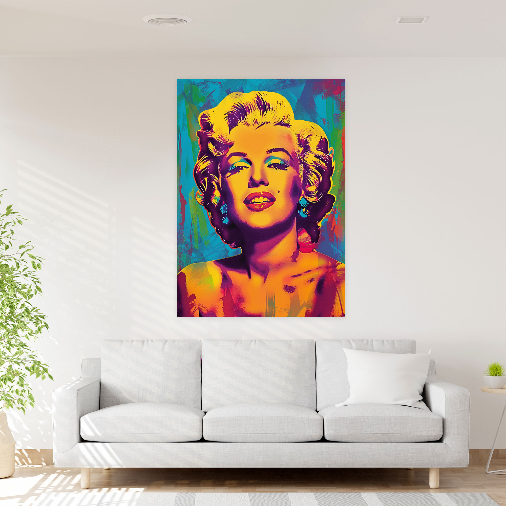 Andy Warhol Canvas Print - Andy Warhol, Canvas, Canvas Wall Art, Canvas Print
