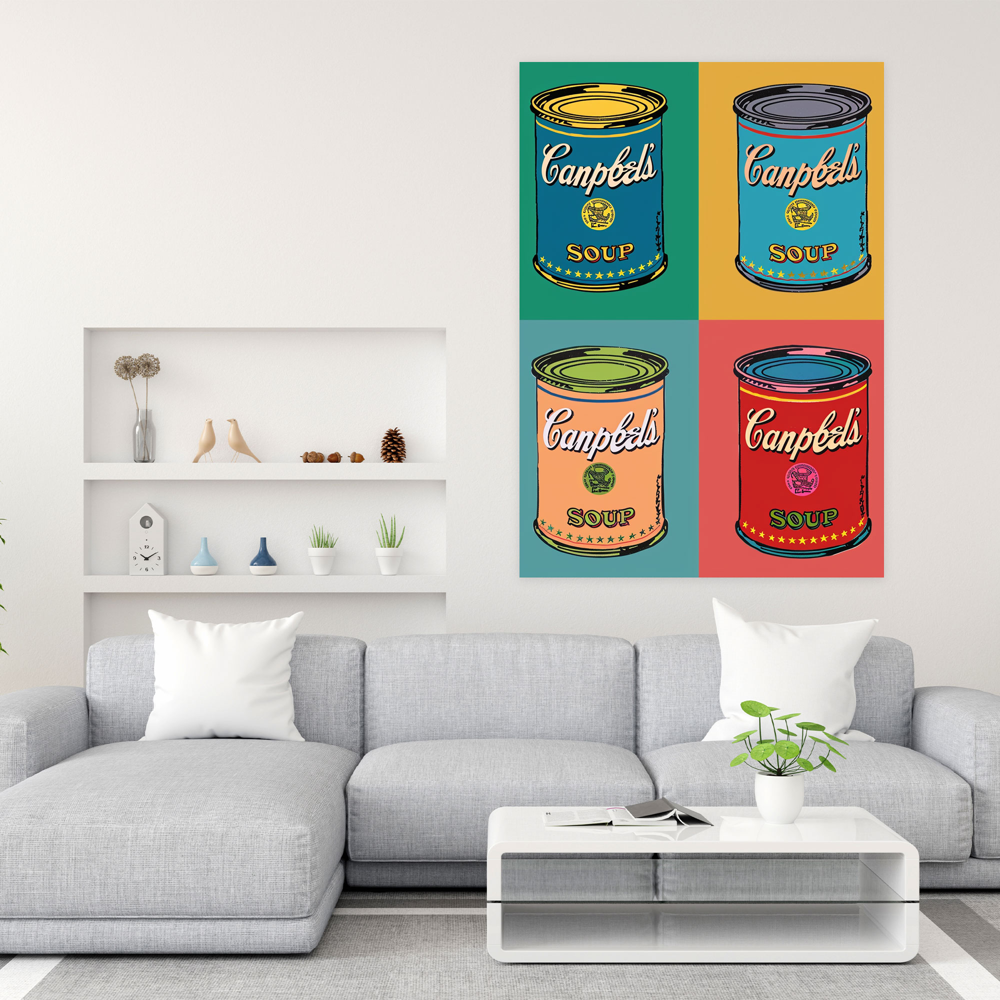 Andy Warhol Wall Art - Andy Warhol, Canvas, Home Decoration, Wall Art
