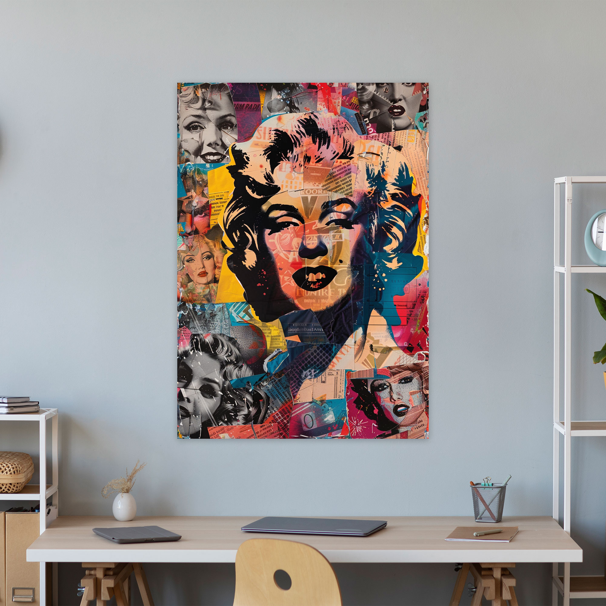 Andy Warhol Canvas Print - Andy Warhol, Wall Art, Home Decoration, Canvas Wall Art