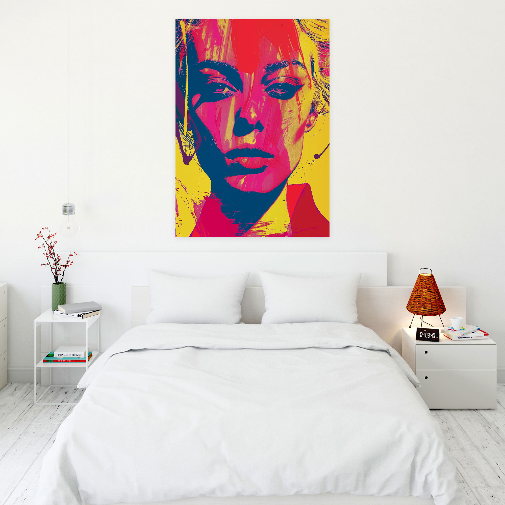 Andy Warhol Canvas Print - Andy Warhol, Canvas Print, Wall Decoration, Wall Art