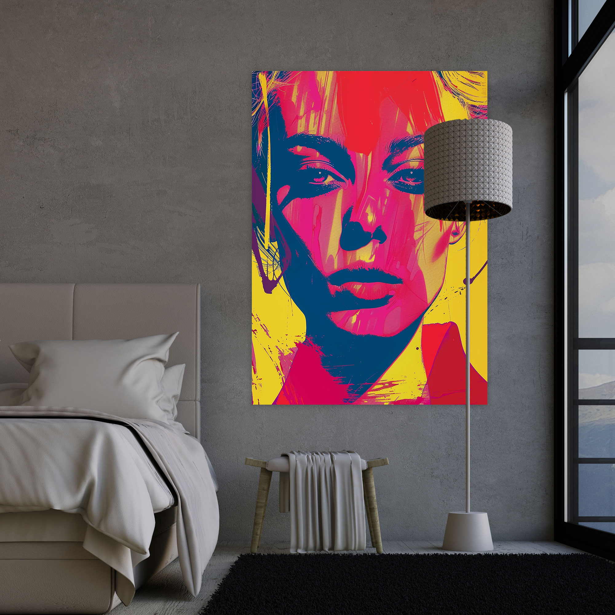 Andy Warhol Canvas Print - Andy Warhol, Canvas Print, Wall Decoration, Wall Art