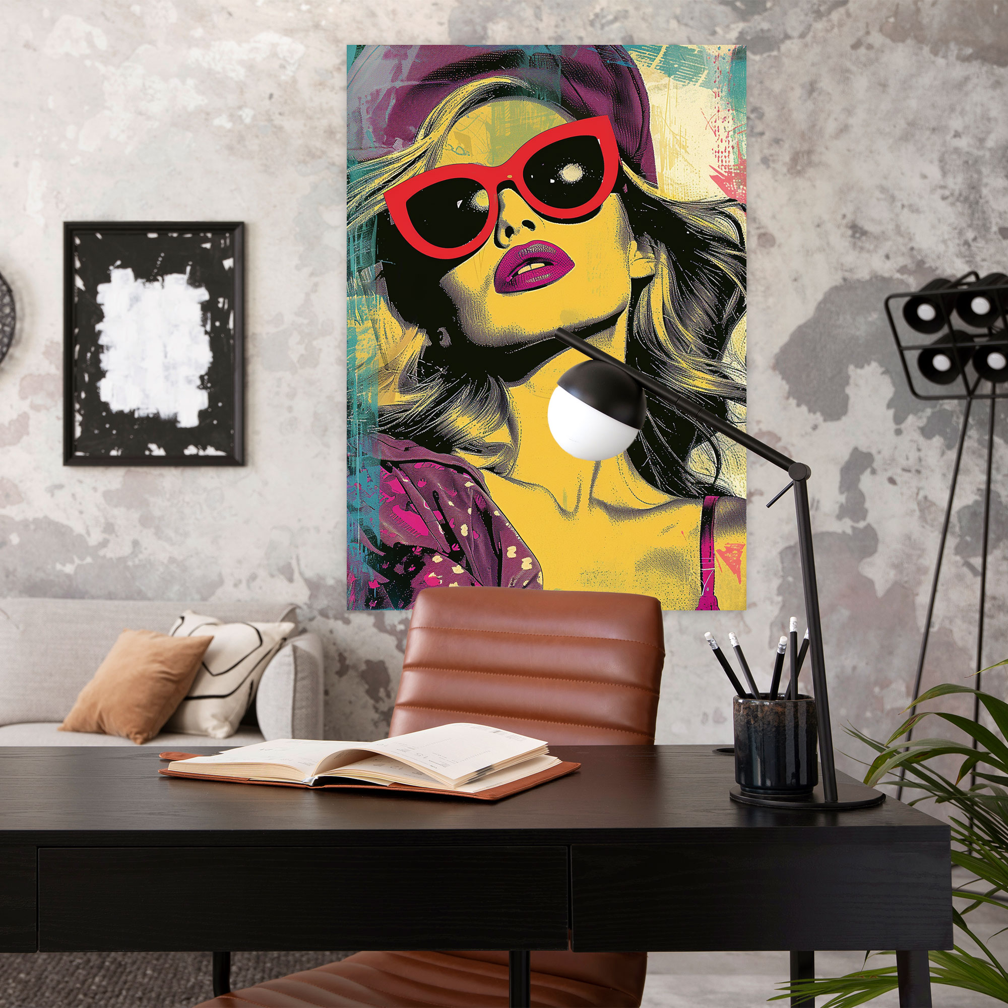 Andy Warhol Canvas Print - Andy Warhol, Wall Decoration, Home Decoration, Canvas Wall Art
