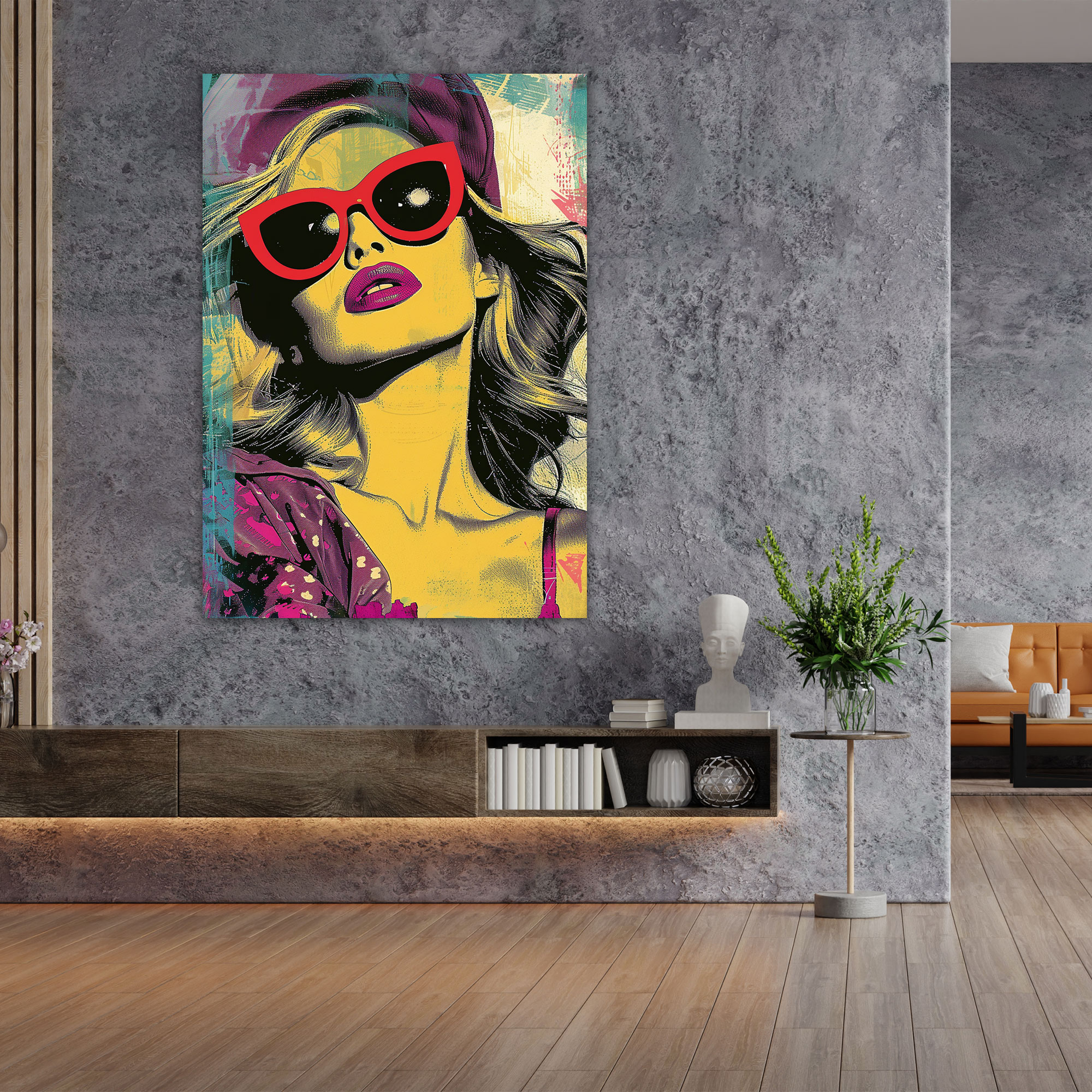 Andy Warhol Canvas Print - Andy Warhol, Wall Decoration, Home Decoration, Canvas Wall Art