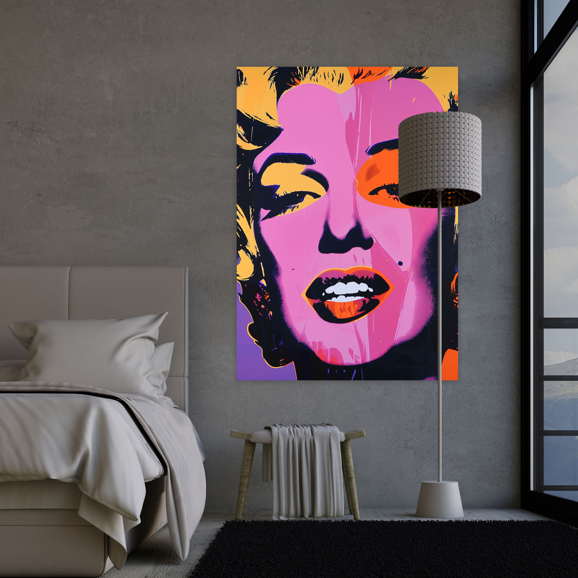 Andy Warhol Canvas Print Wall Art - Andy Warhol, Canvas Print, Andy Warhol, Home Decoration