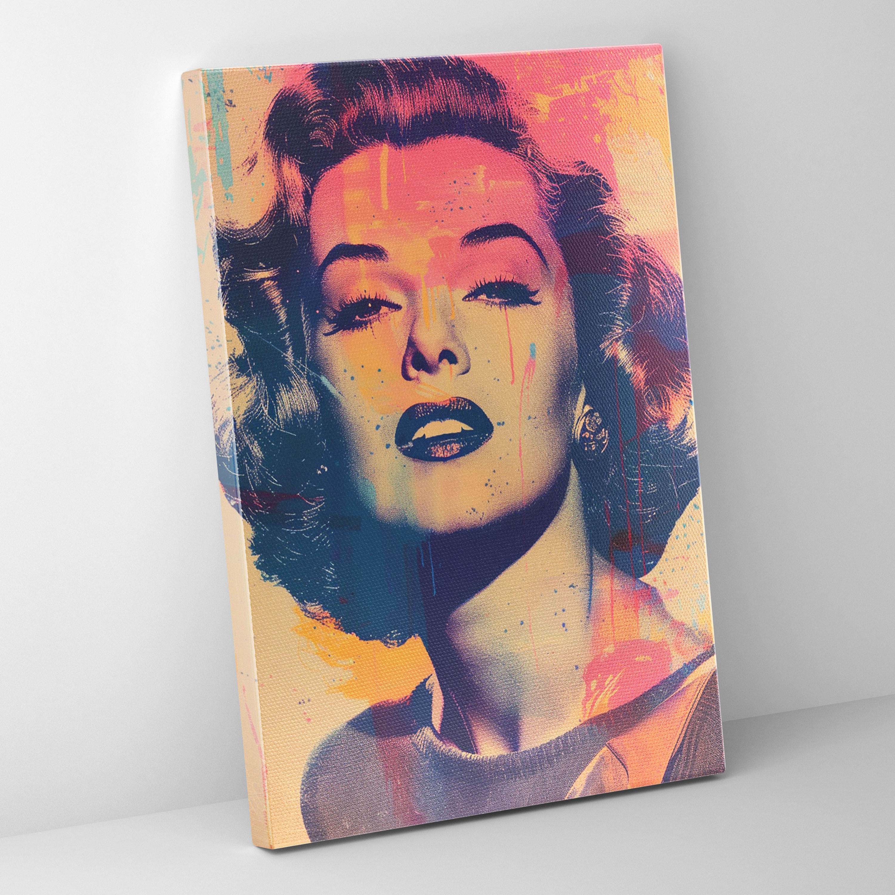 Andy Warhol Canvas Wall Art - Andy Warhol, Canvas Print, Wall Decoration, Home Decoration