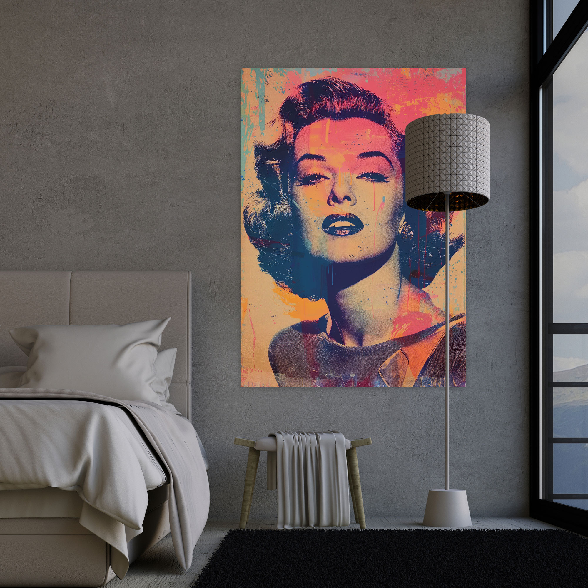 Andy Warhol Canvas Wall Art - Andy Warhol, Canvas Print, Wall Decoration, Home Decoration