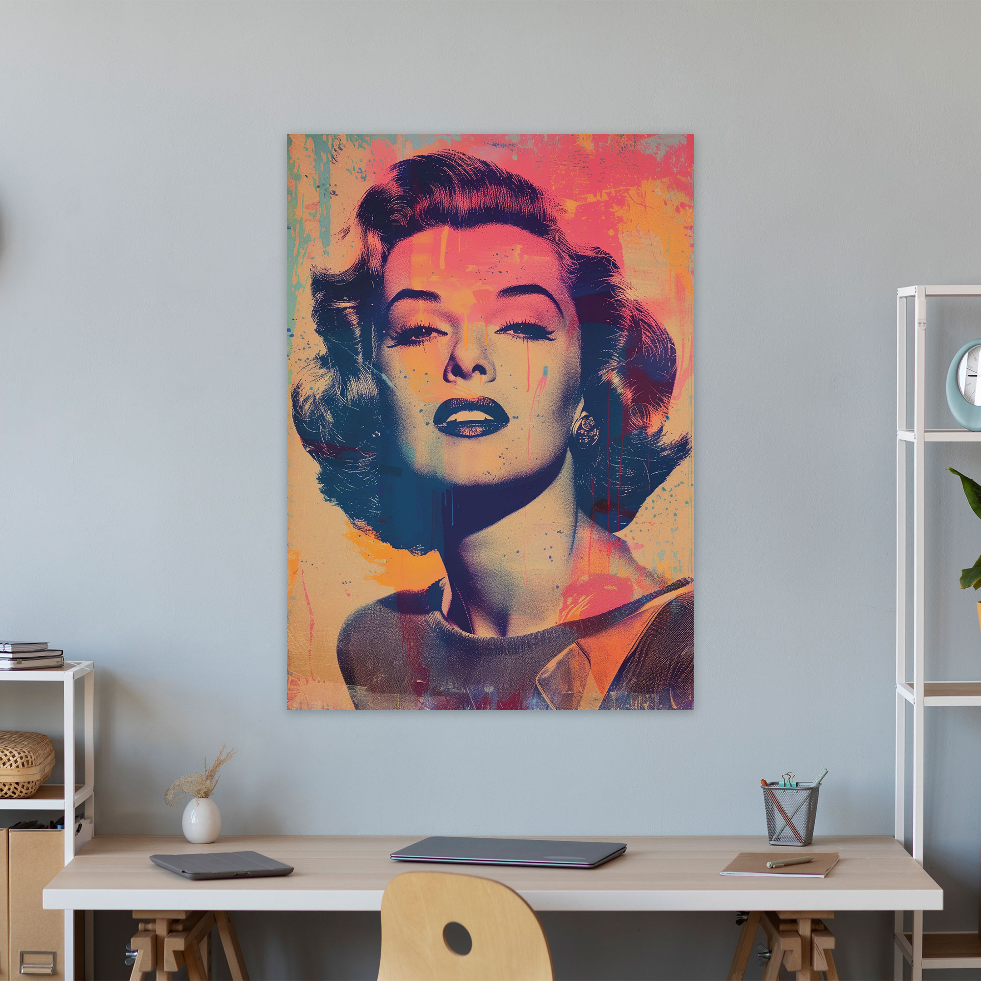 Andy Warhol Canvas Wall Art - Andy Warhol, Canvas Print, Wall Decoration, Home Decoration