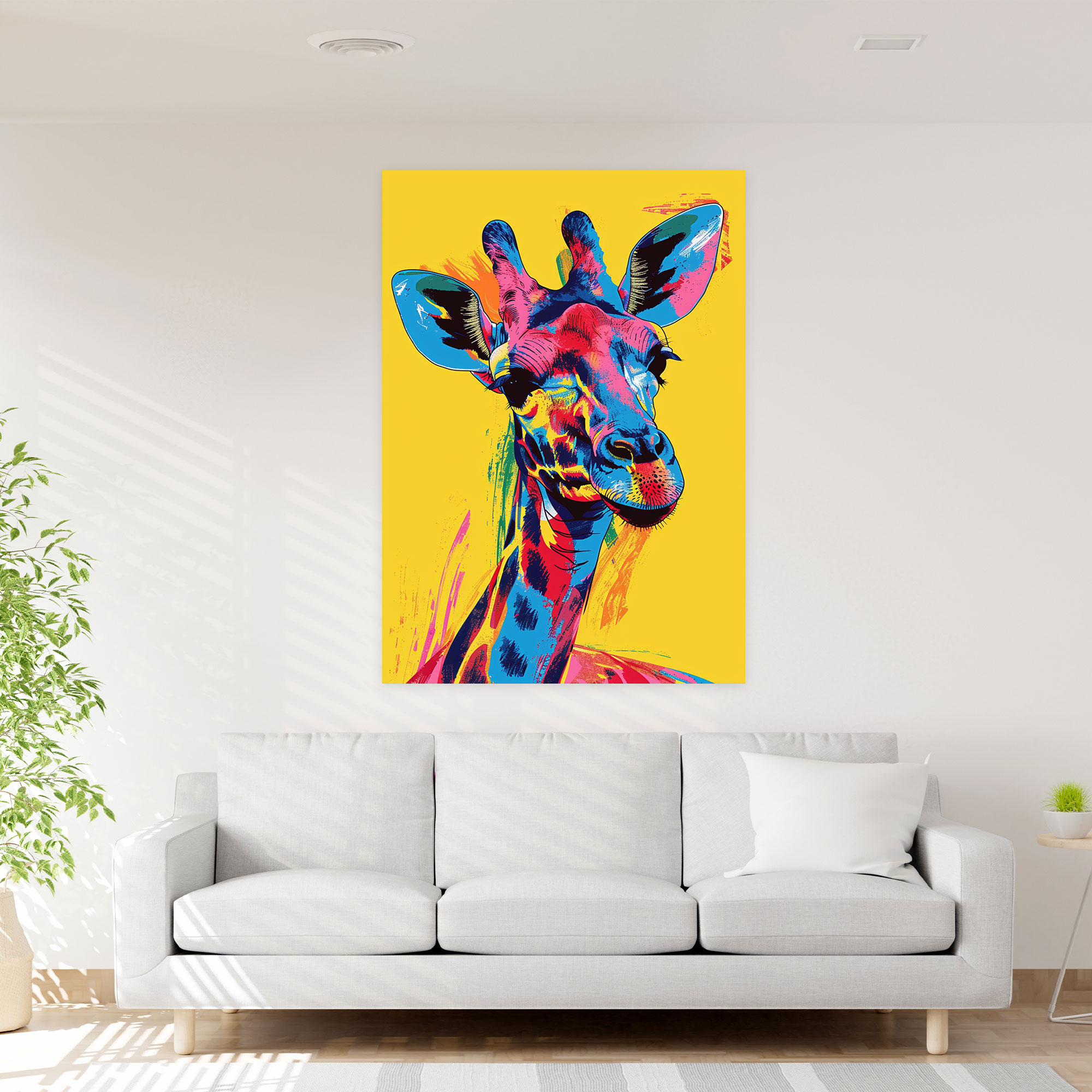 Andy Warhol Animal Canvas Print Wall Art - Andy Warhol, Andy Warhol, Wall Art, Wall Decoration