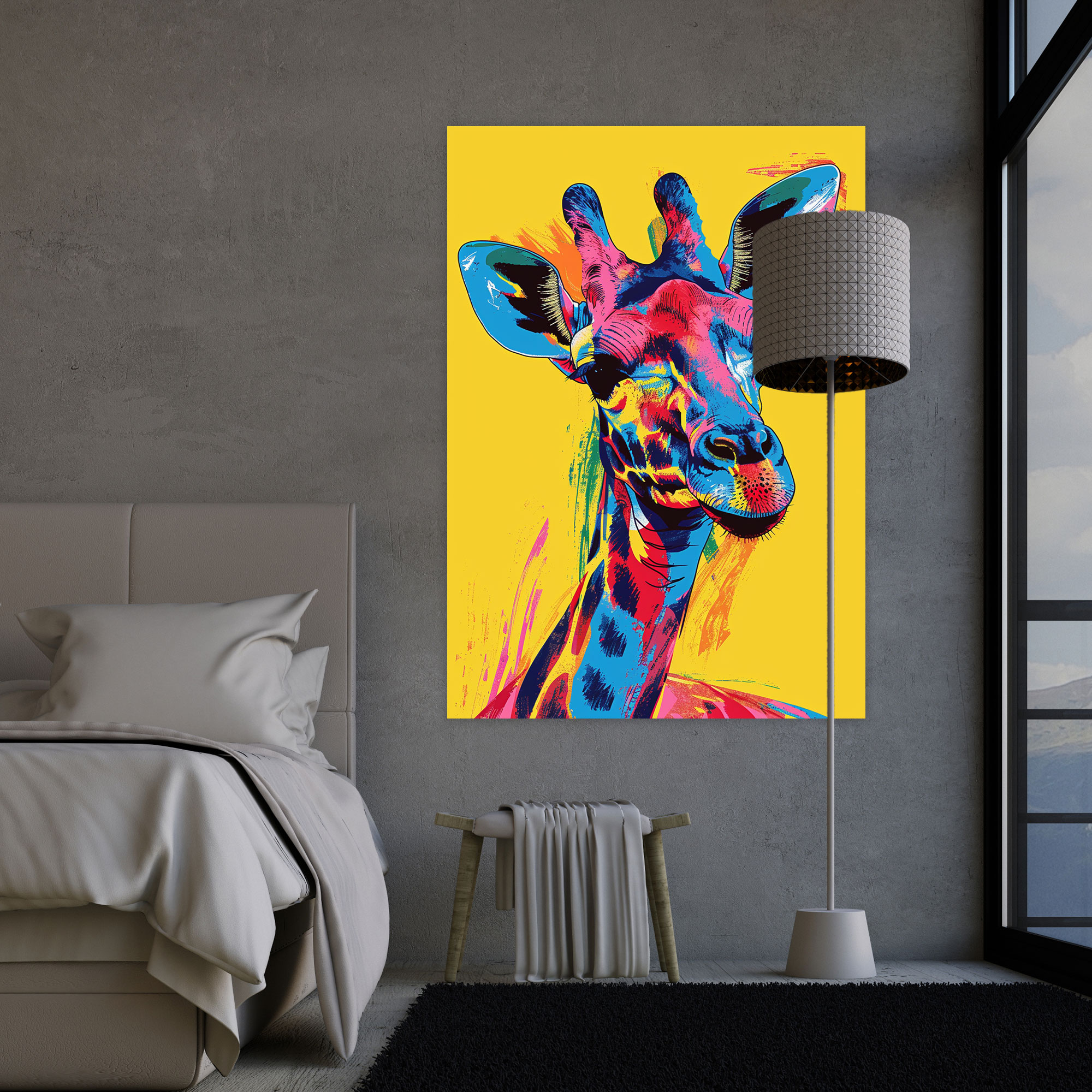 Andy Warhol Animal Canvas Print Wall Art - Andy Warhol, Andy Warhol, Wall Art, Wall Decoration