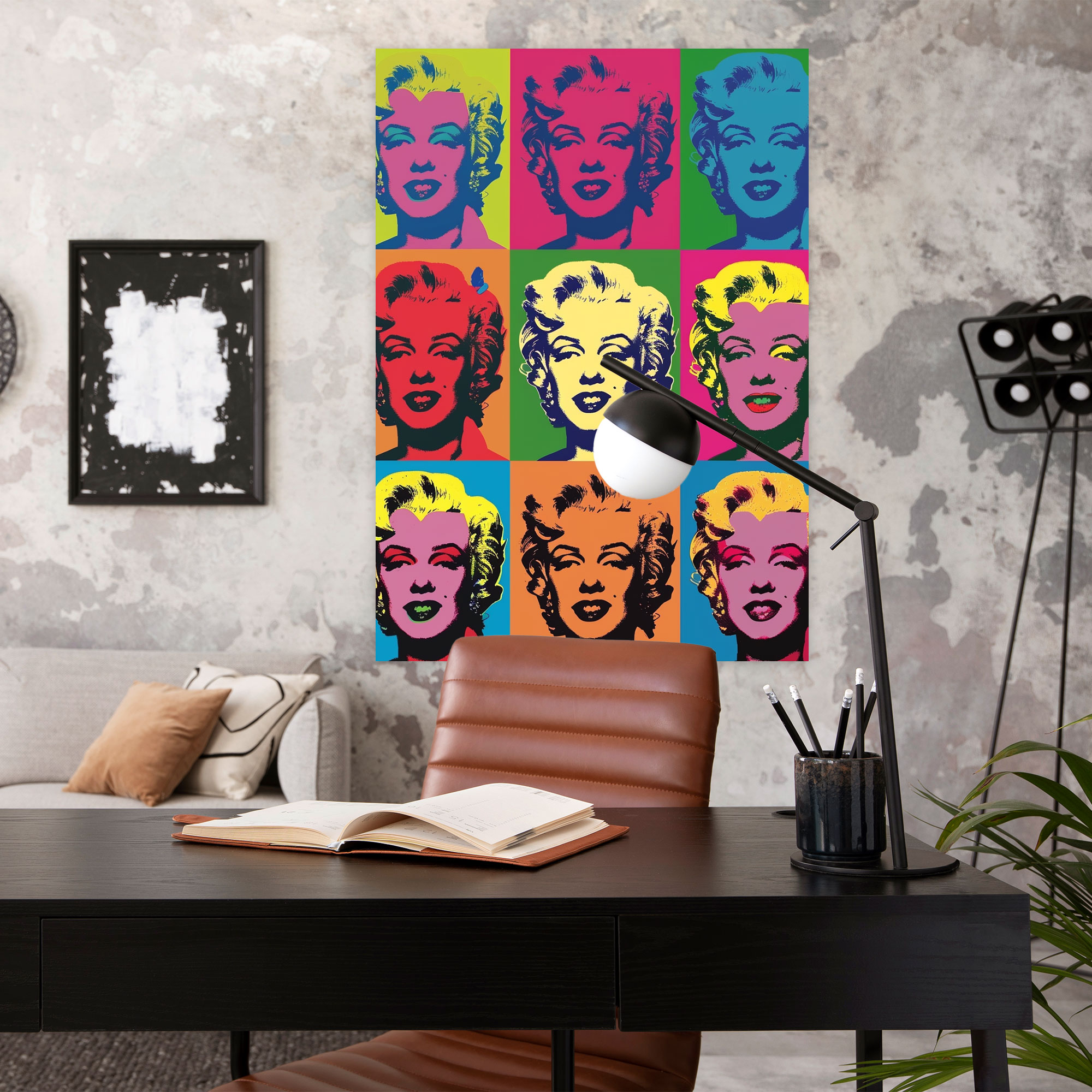 Andy Warhol Marilyn Monroe Canvas Print - Andy Warhol, Canvas Wall Art, Wall Decoration, Canvas