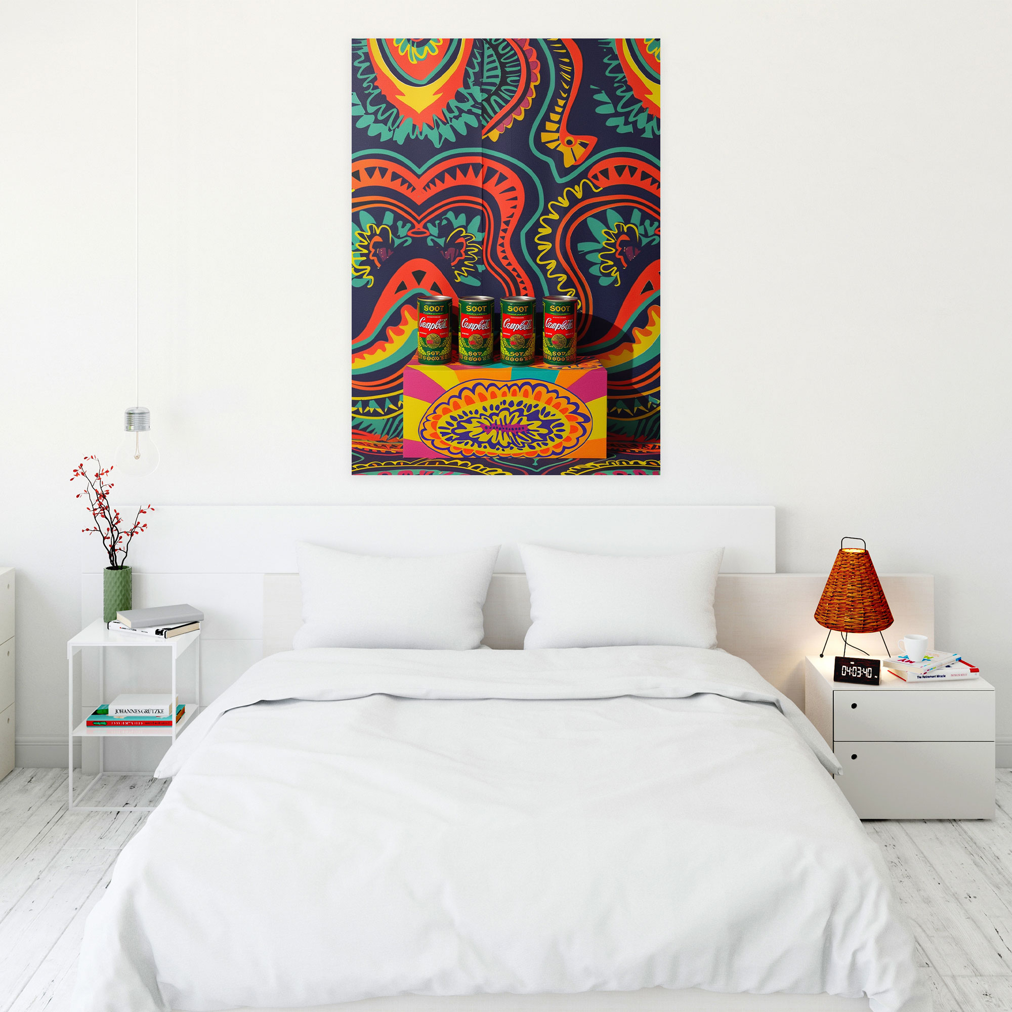 Andy Warhol Soup Cans Wall Art - Andy Warhol, Wall Decoration, Andy Warhol, Home Decoration