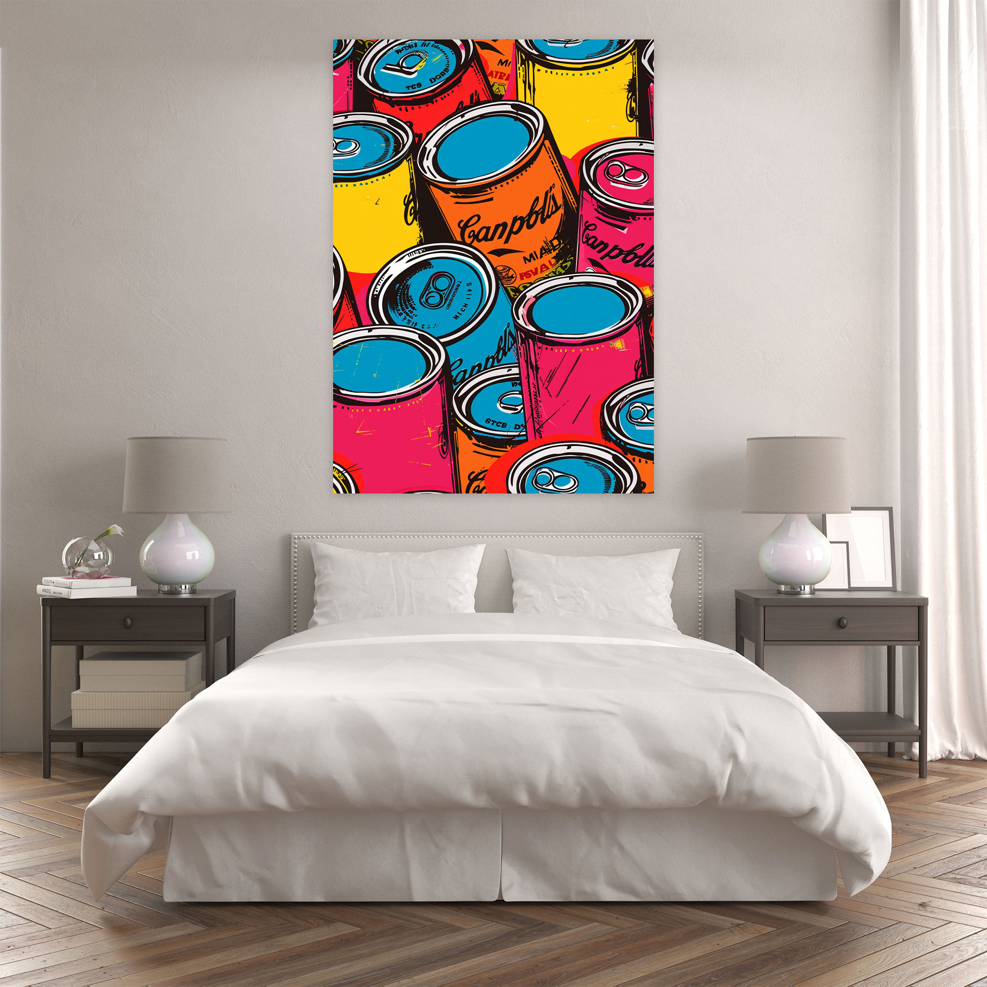 Pop Art Andy Warhol Canvas Print - Andy Warhol, Wall Art, Canvas Print, Andy Warhol