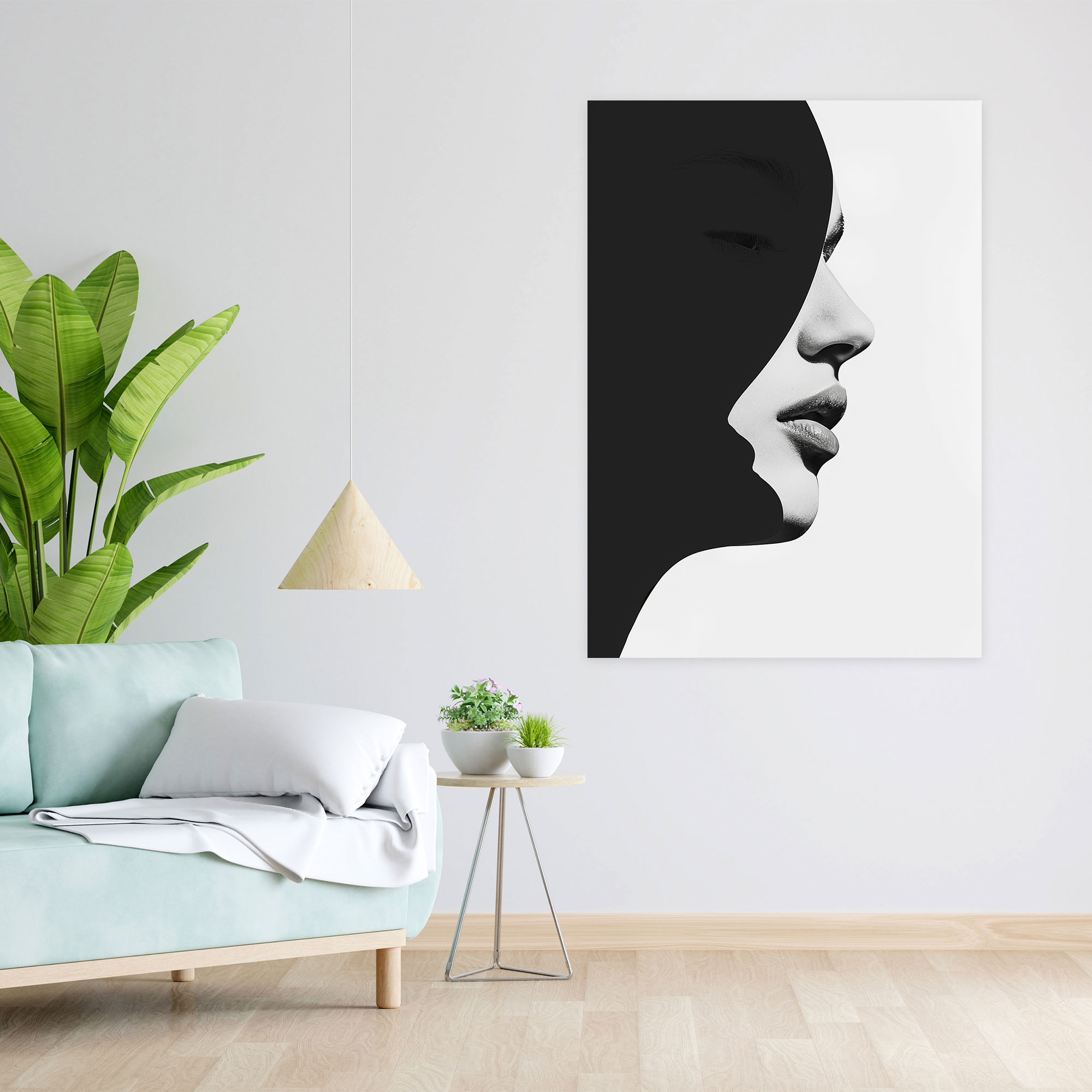 Minimalist Andy Warhol Kanvas Tablo - Modern Tasarım Sanat Dekorasyon