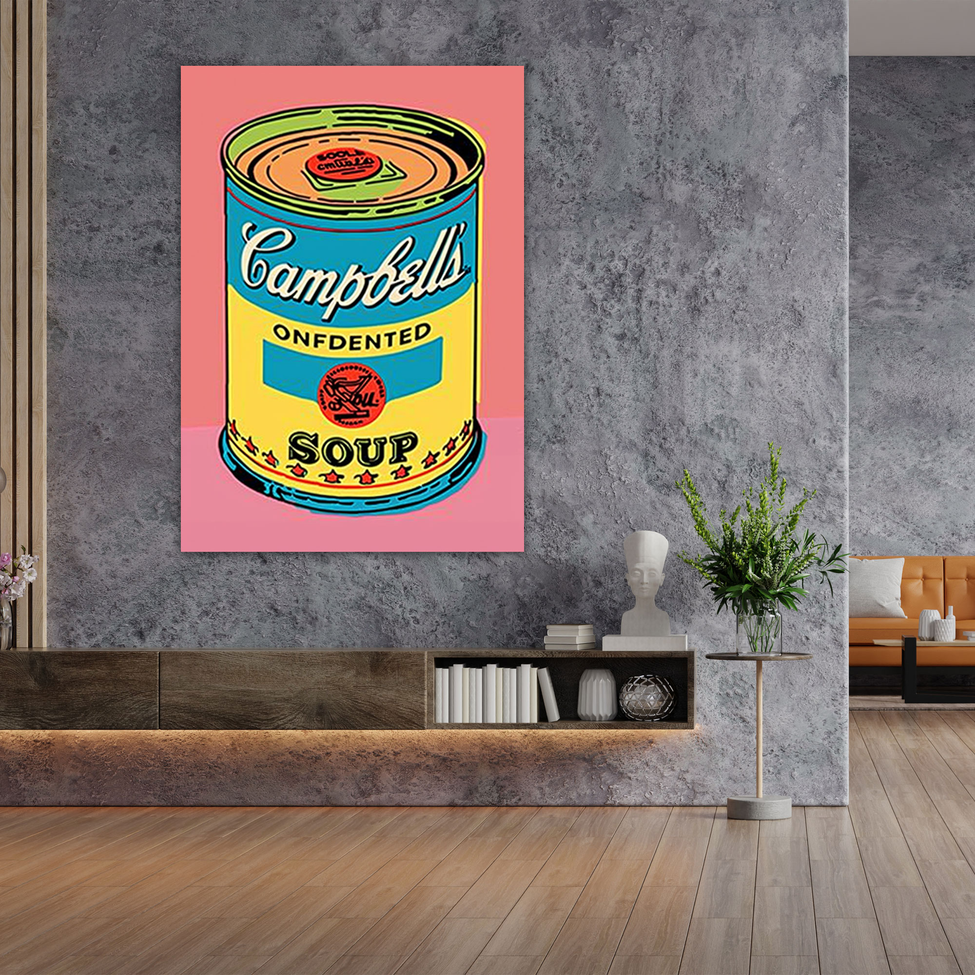 Andy Warhol Duvar Sanatı - Kanvas Tablo Ev Dekorasyonu
