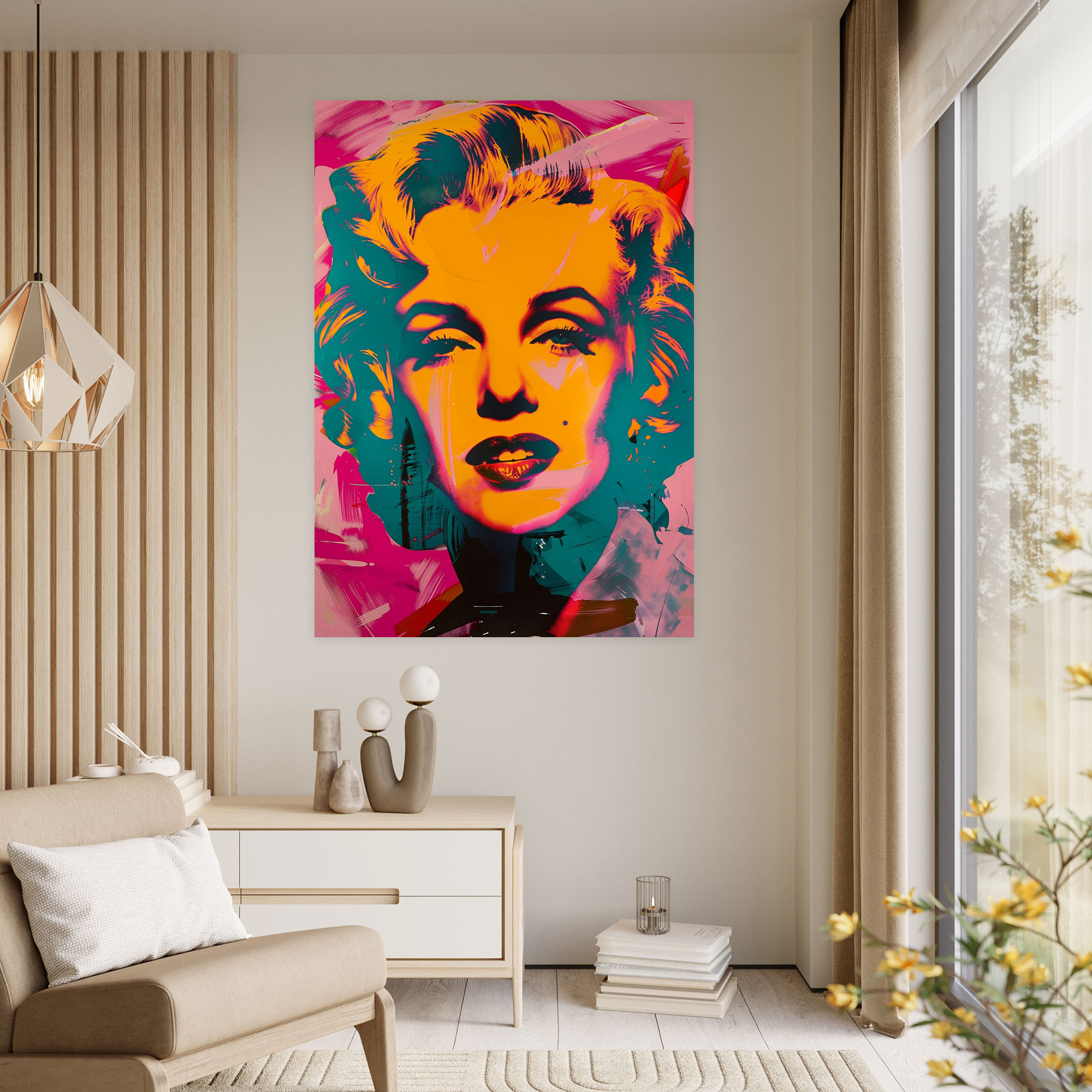 Andy Warhol Wall Art - Andy Warhol, Canvas Wall Art, Home Decoration, Canvas