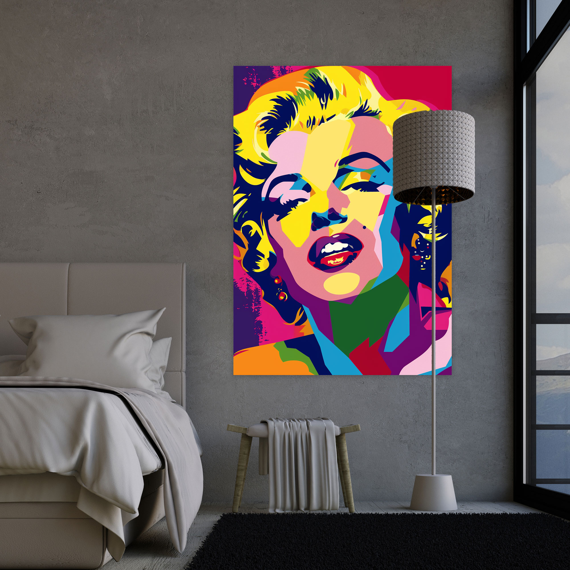 Andy Warhol Canvas Print - Andy Warhol, Wall Art, Canvas Print, Home Decoration