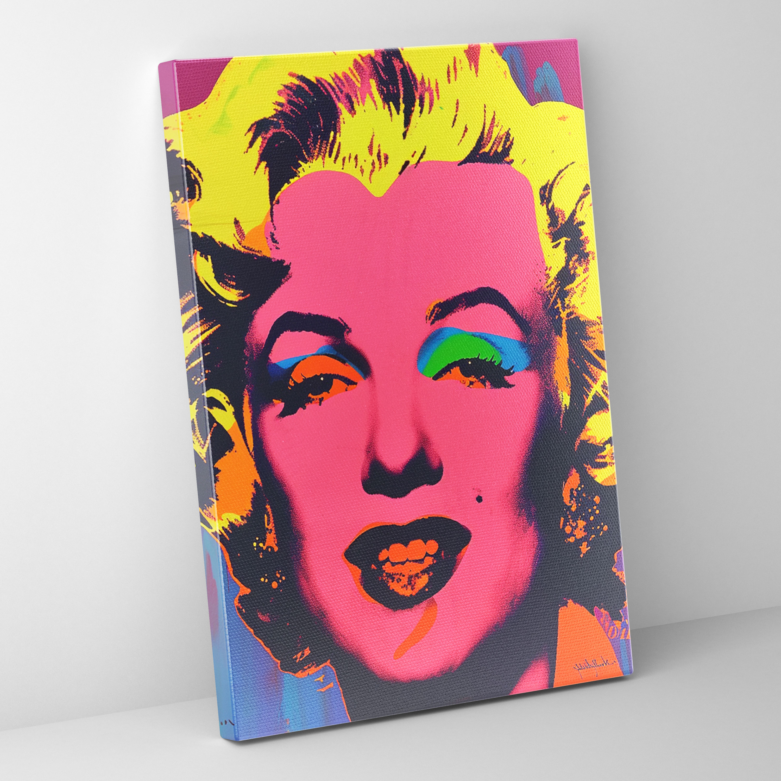 Andy Warhol Marilyn Monroe Canvas Print - Andy Warhol, Pop Art, Home Decoration, Wall Art