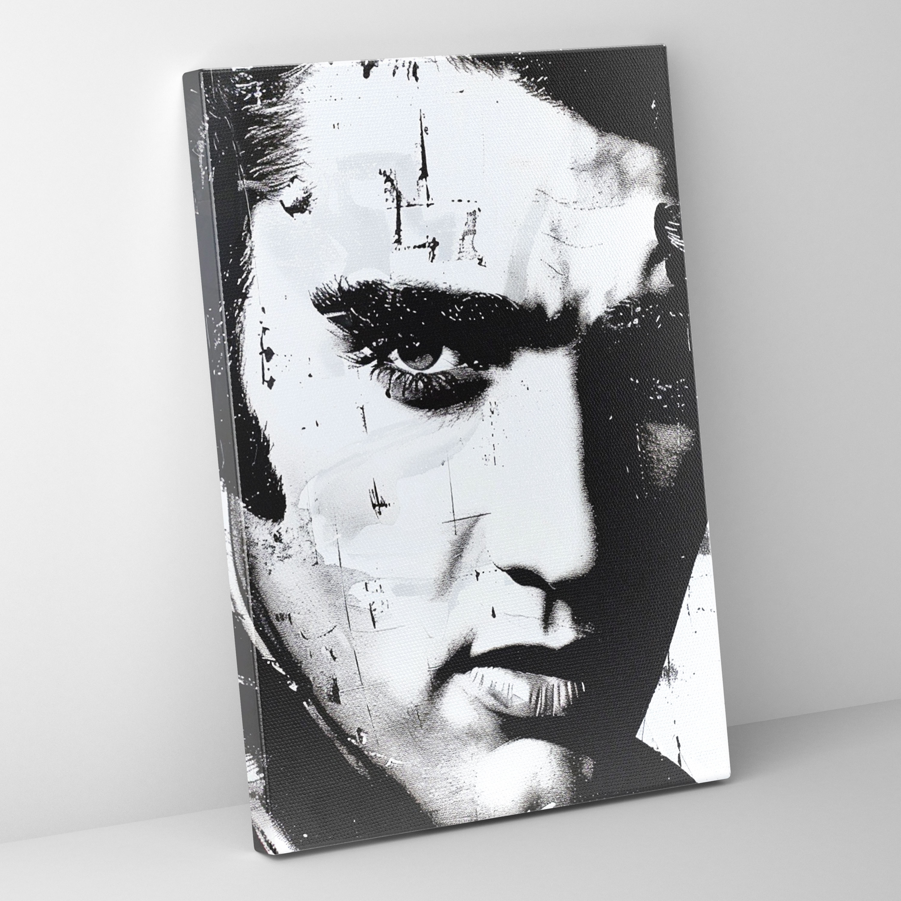 Andy Warhol Elvis Presley Canvas Print - Andy Warhol, Home Decoration, Wall Art, Andy Warhol