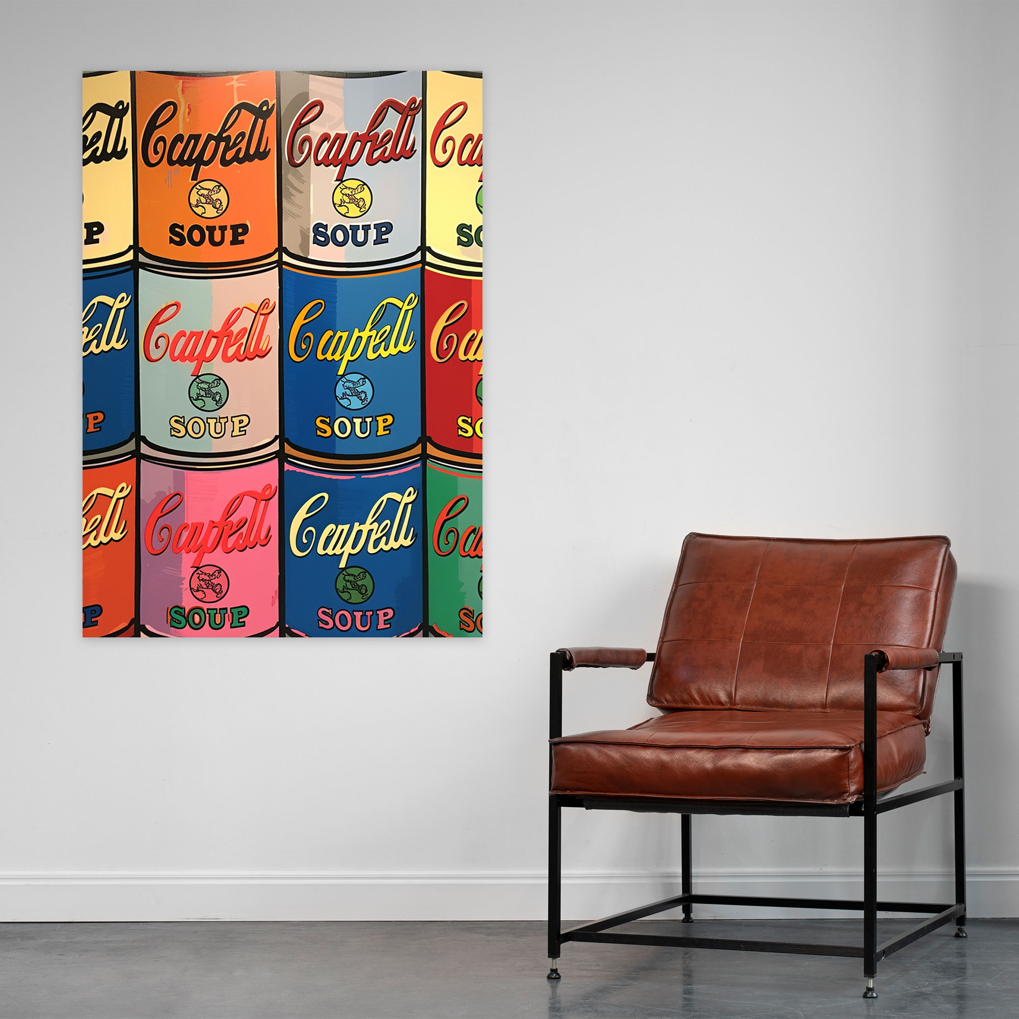 Andy Warhol Soup Cans Wall Art - Andy Warhol, Wall Decoration, Iconic, Wall Art