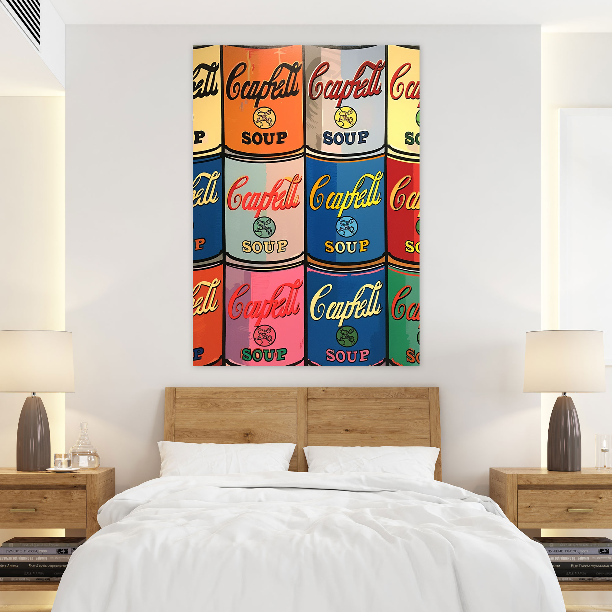 Andy Warhol Soup Cans Wall Art - Andy Warhol, Wall Decoration, Iconic, Wall Art