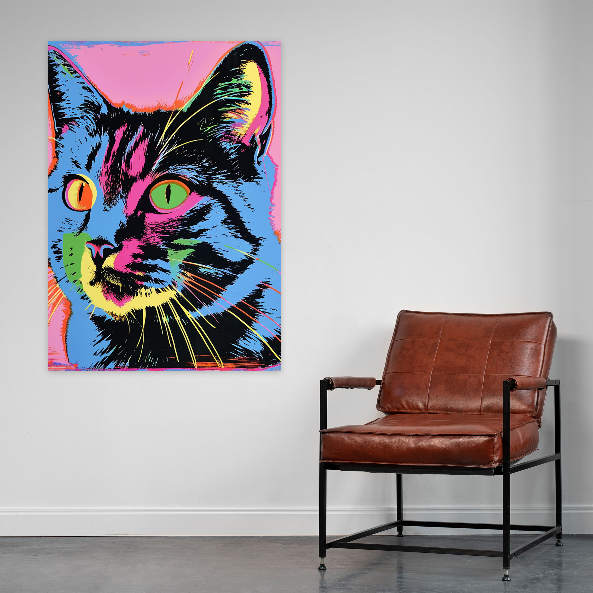 Andy Warhol Animals Canvas Print - Andy Warhol, Colorful, Andy Warhol, Wall Art