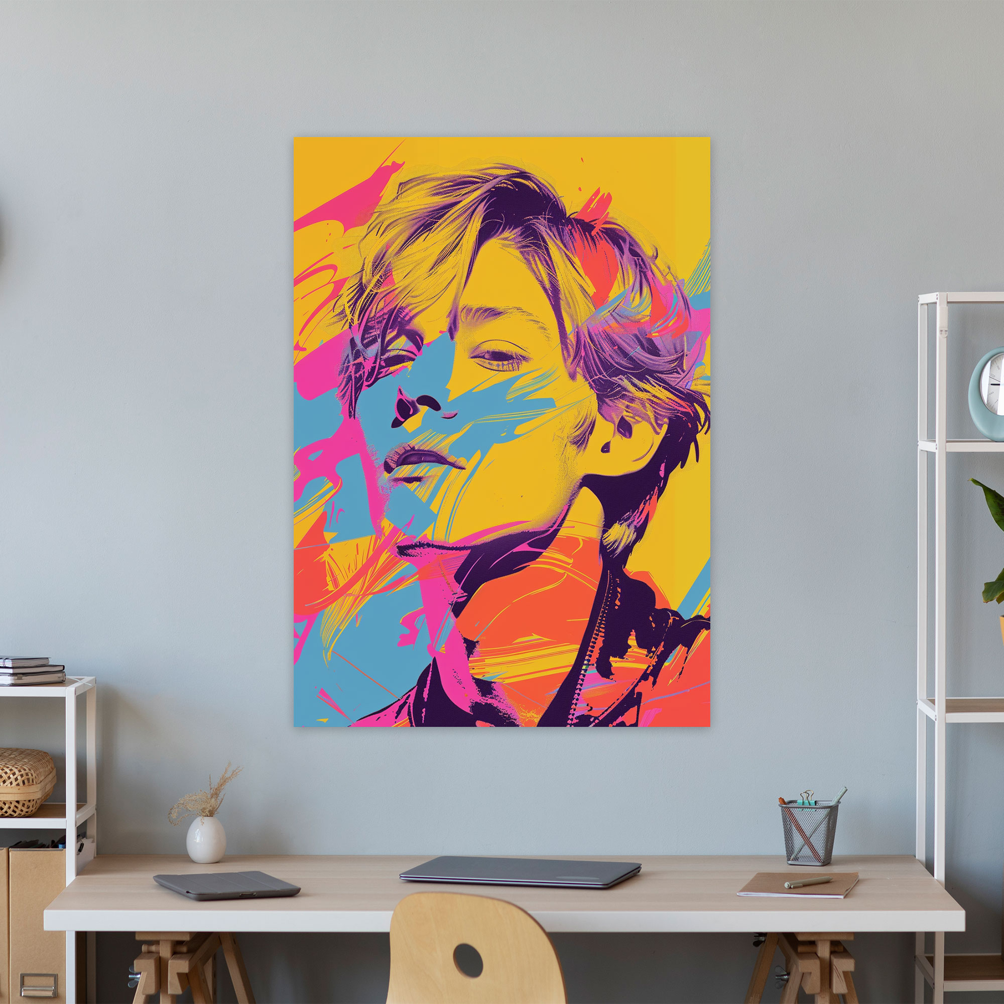Andy Warhol Canvas Print - Andy Warhol, Andy Warhol, Canvas Print, Home Decoration