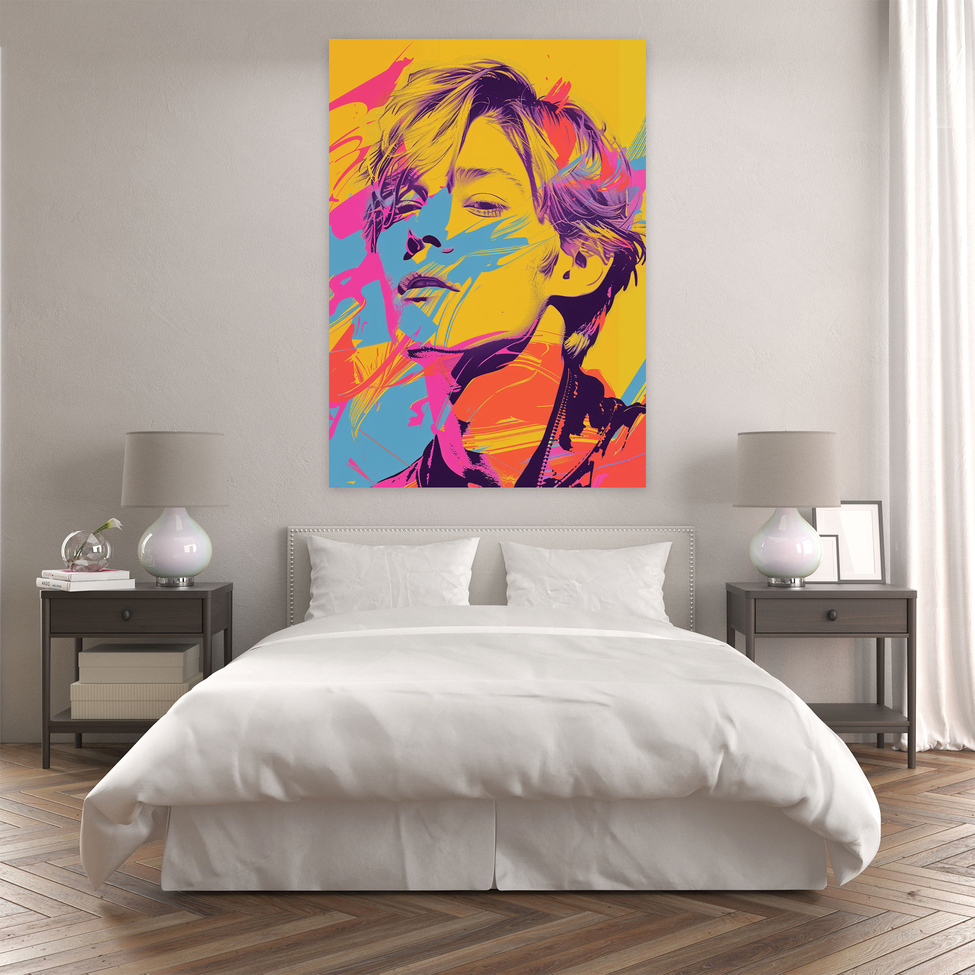 Andy Warhol Canvas Print - Andy Warhol, Andy Warhol, Canvas Print, Home Decoration