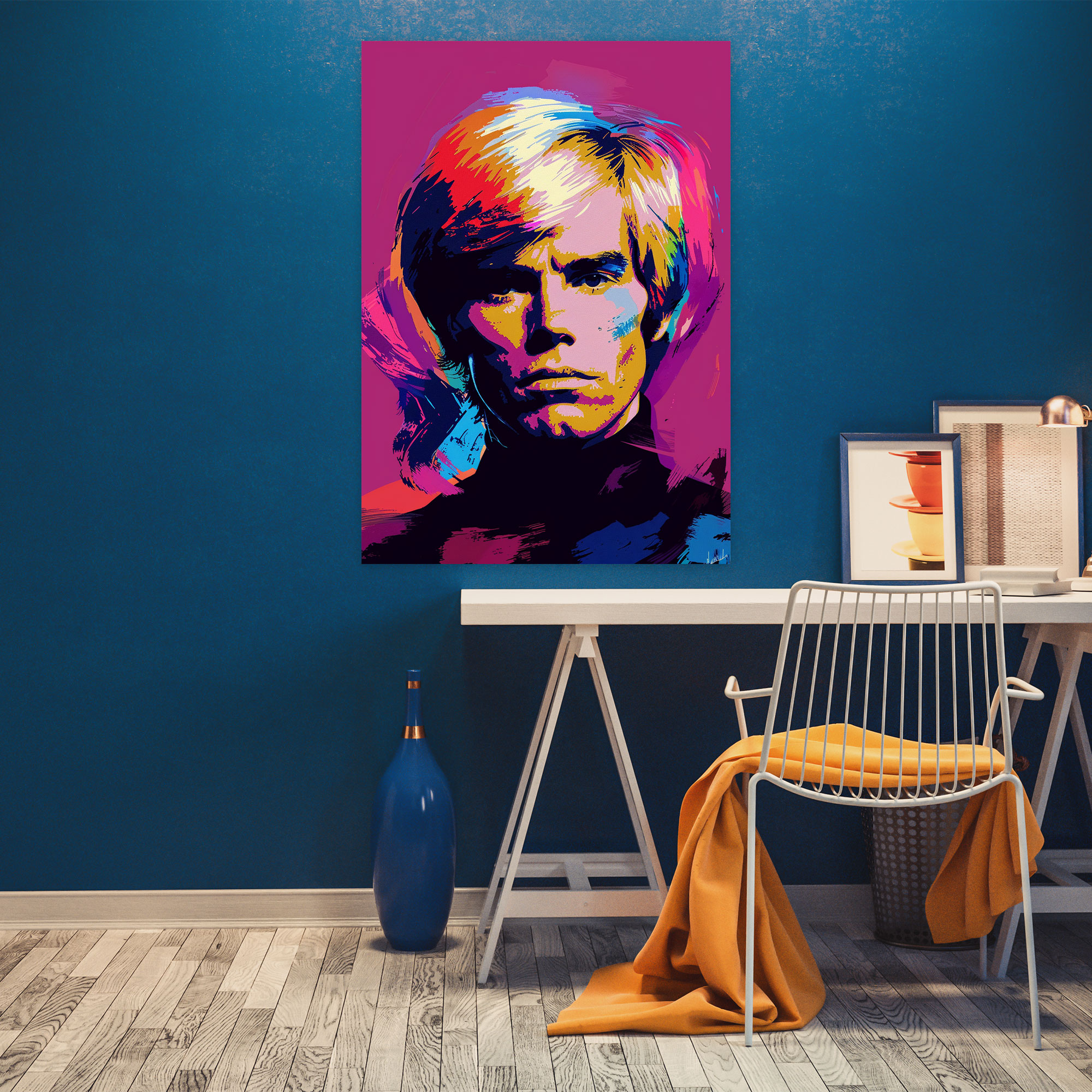 Andy Warhol Kanvas Tablo - Duvar Sanatı Andy Warhol Tasarımı