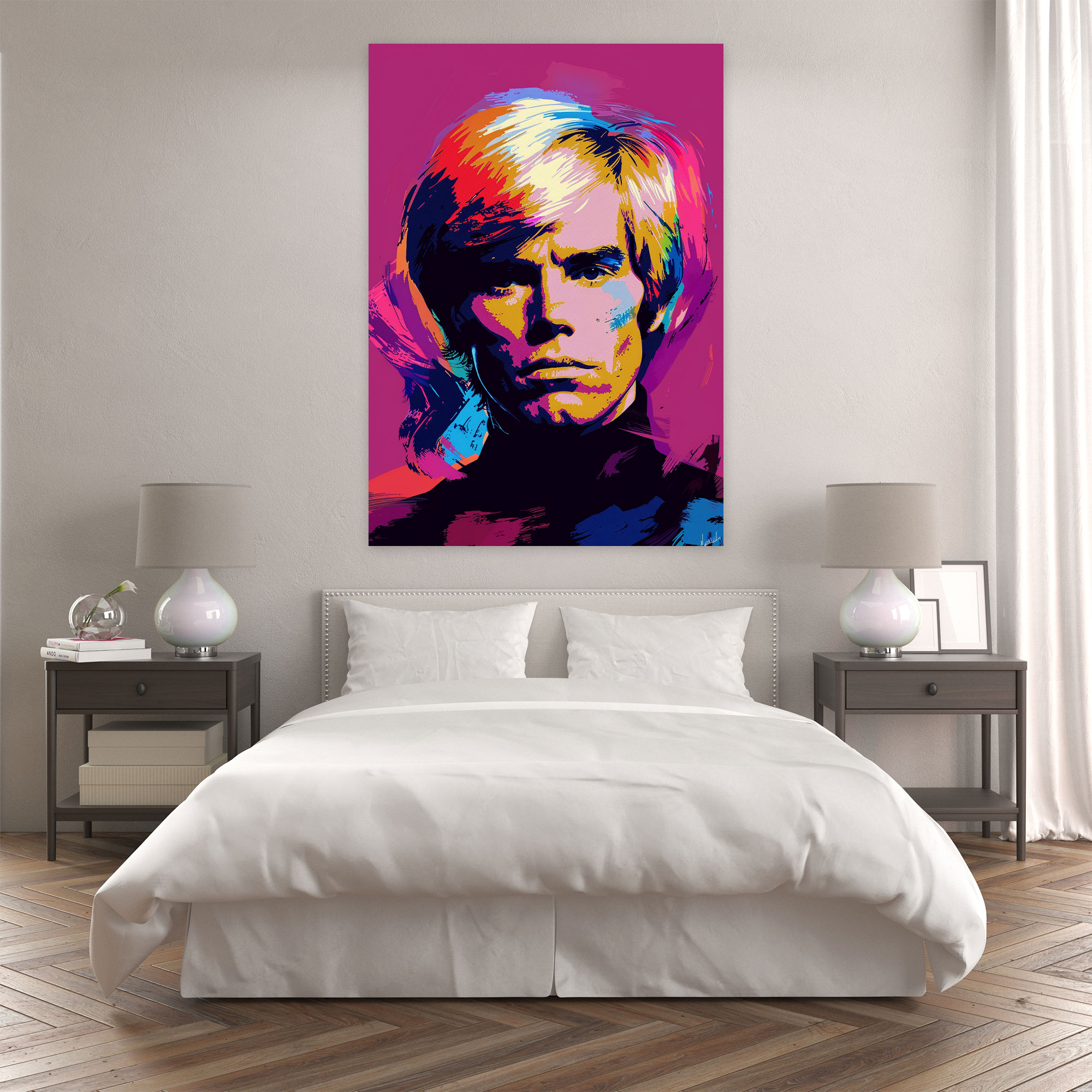Andy Warhol Kanvas Tablo - Duvar Sanatı Andy Warhol Tasarımı