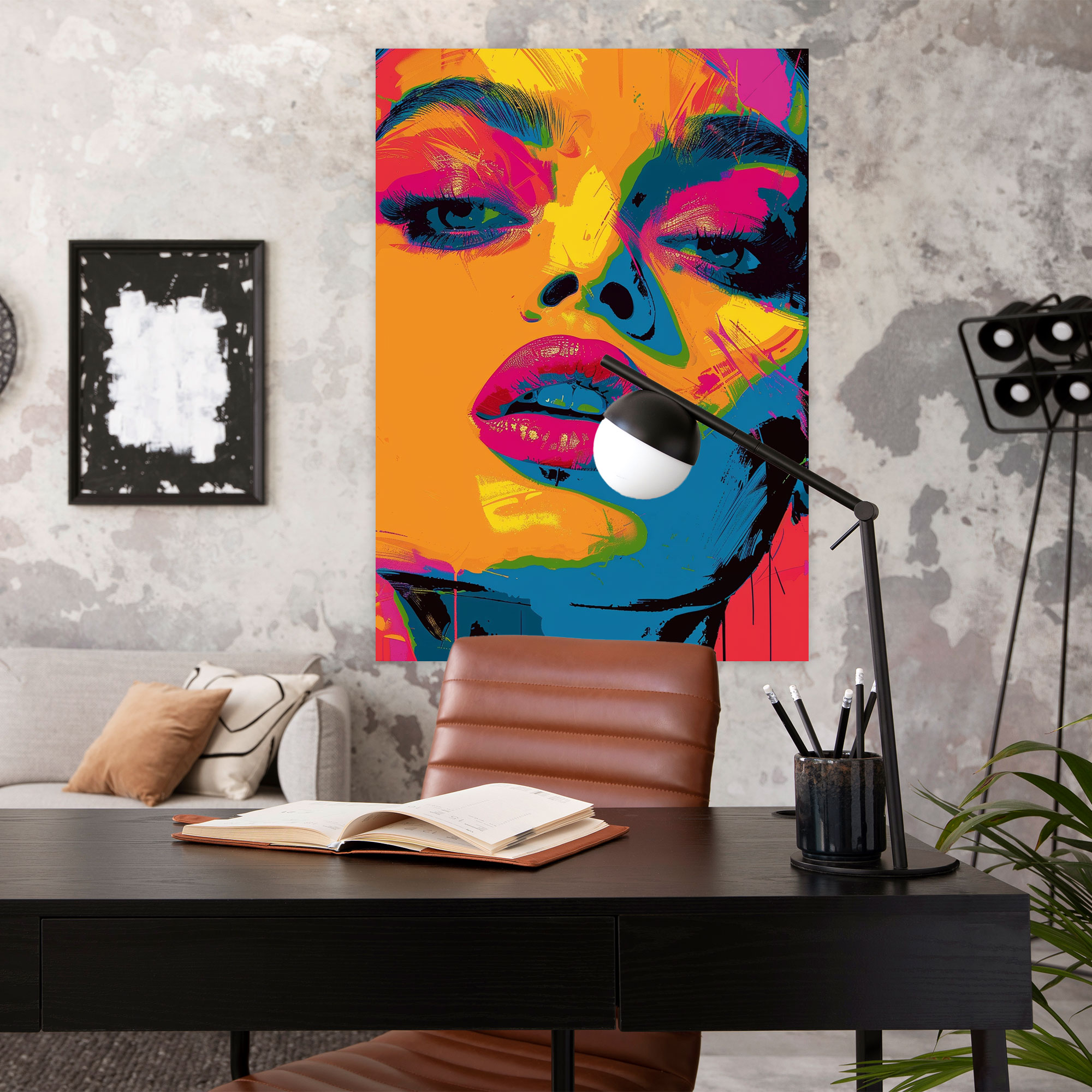 Andy Warhol Pop Art Canvas Print - Andy Warhol, Andy Warhol, Wall Decoration, Wall Art