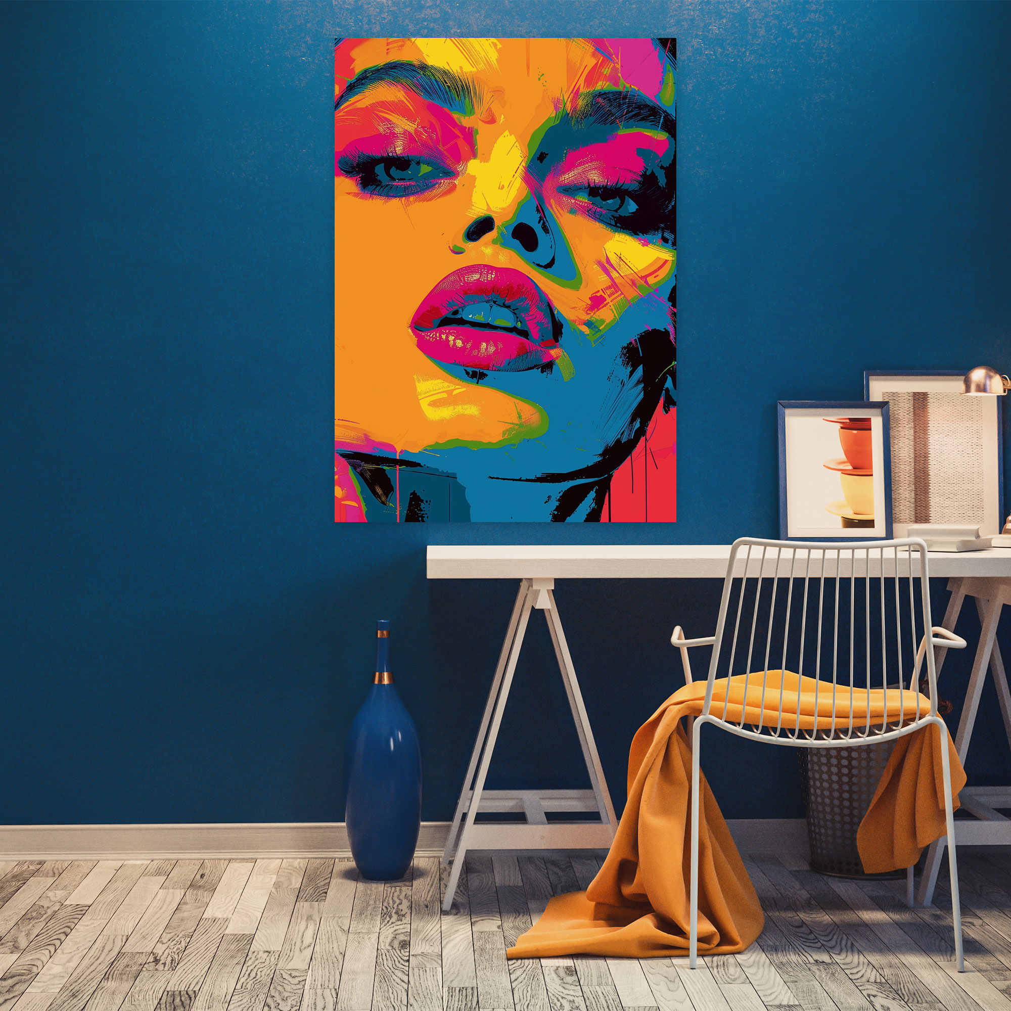 Andy Warhol Pop Art Canvas Print - Andy Warhol, Andy Warhol, Wall Decoration, Wall Art