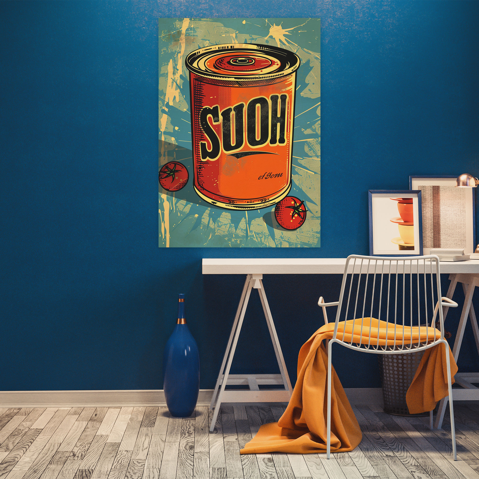 Andy Warhol Soup Can Canvas Print - Andy Warhol, Wall Decoration, Andy Warhol, Canvas Print