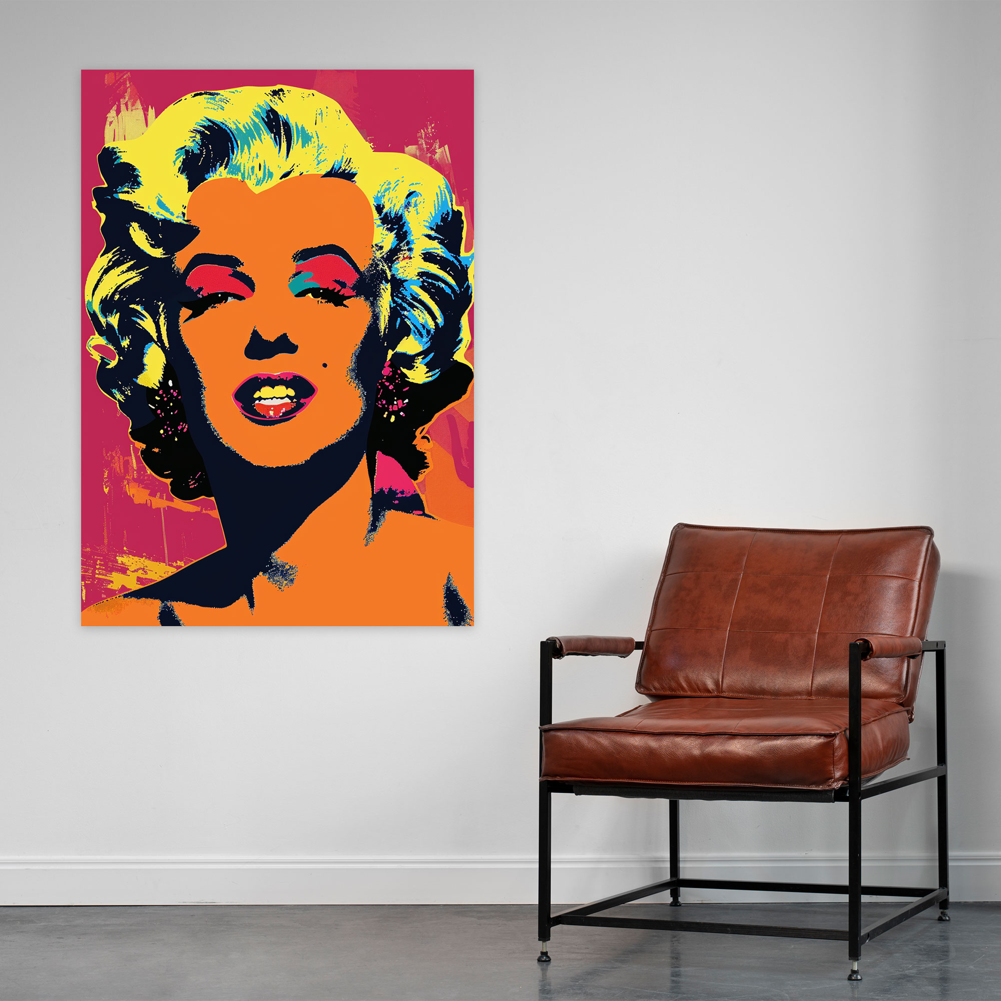 Andy Warhol Marilyn Monroe Wall Decoration - Andy Warhol, Wall Decoration, Canvas, Home Decoration