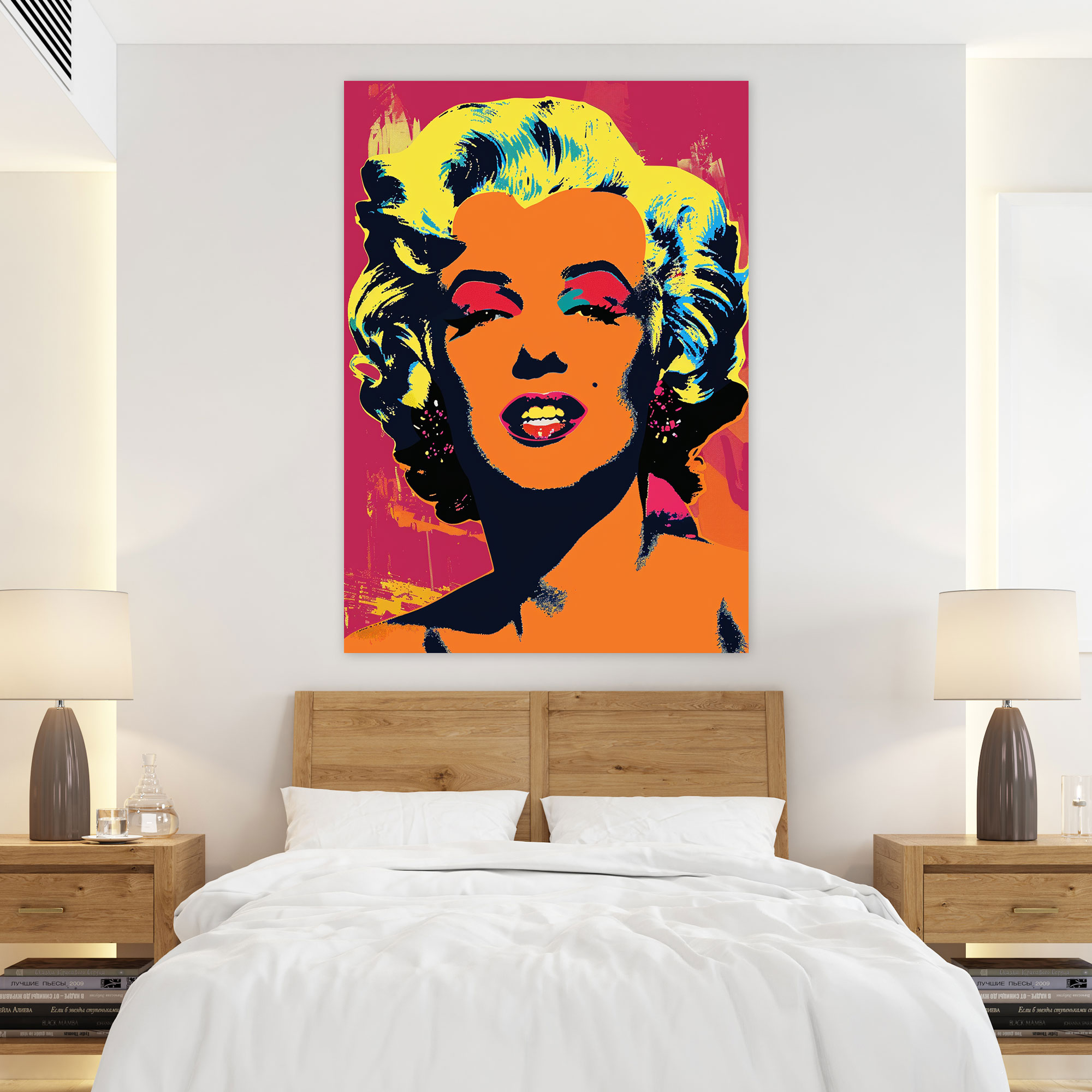 Andy Warhol Marilyn Monroe Wall Decoration - Andy Warhol, Wall Decoration, Canvas, Home Decoration