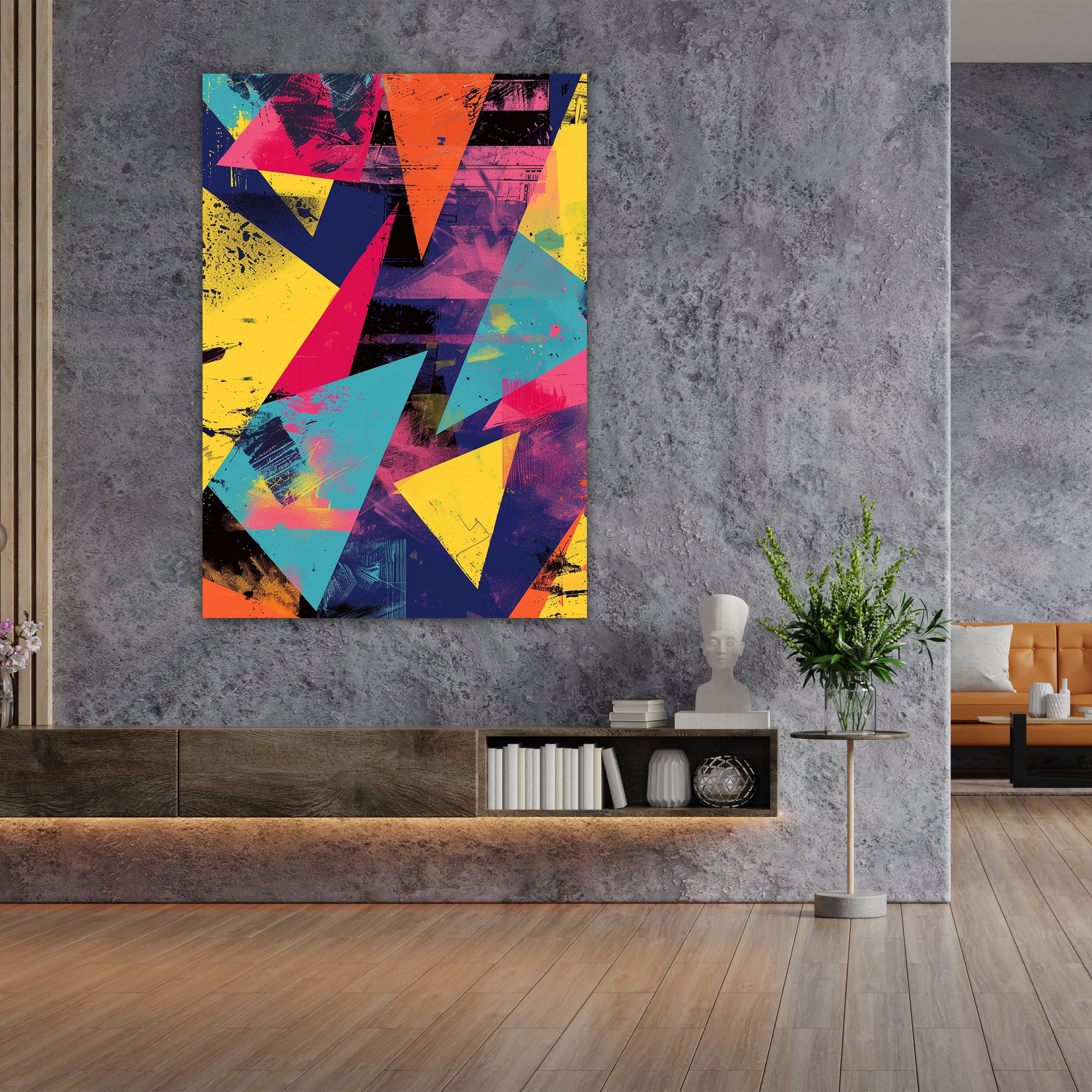 Andy Warhol Geometric Wall Art - Andy Warhol, Wall Decoration, Wall Art, Canvas Wall Art