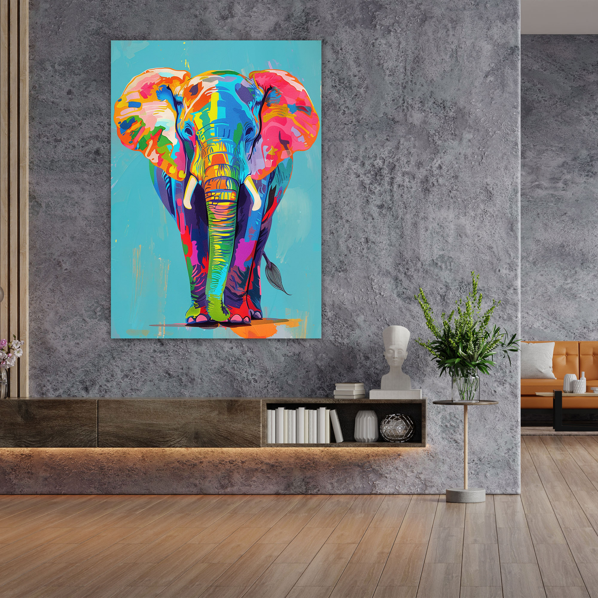 Andy Warhol Animal Canvas Print - Andy Warhol, Wall Art, Canvas, Home Decoration