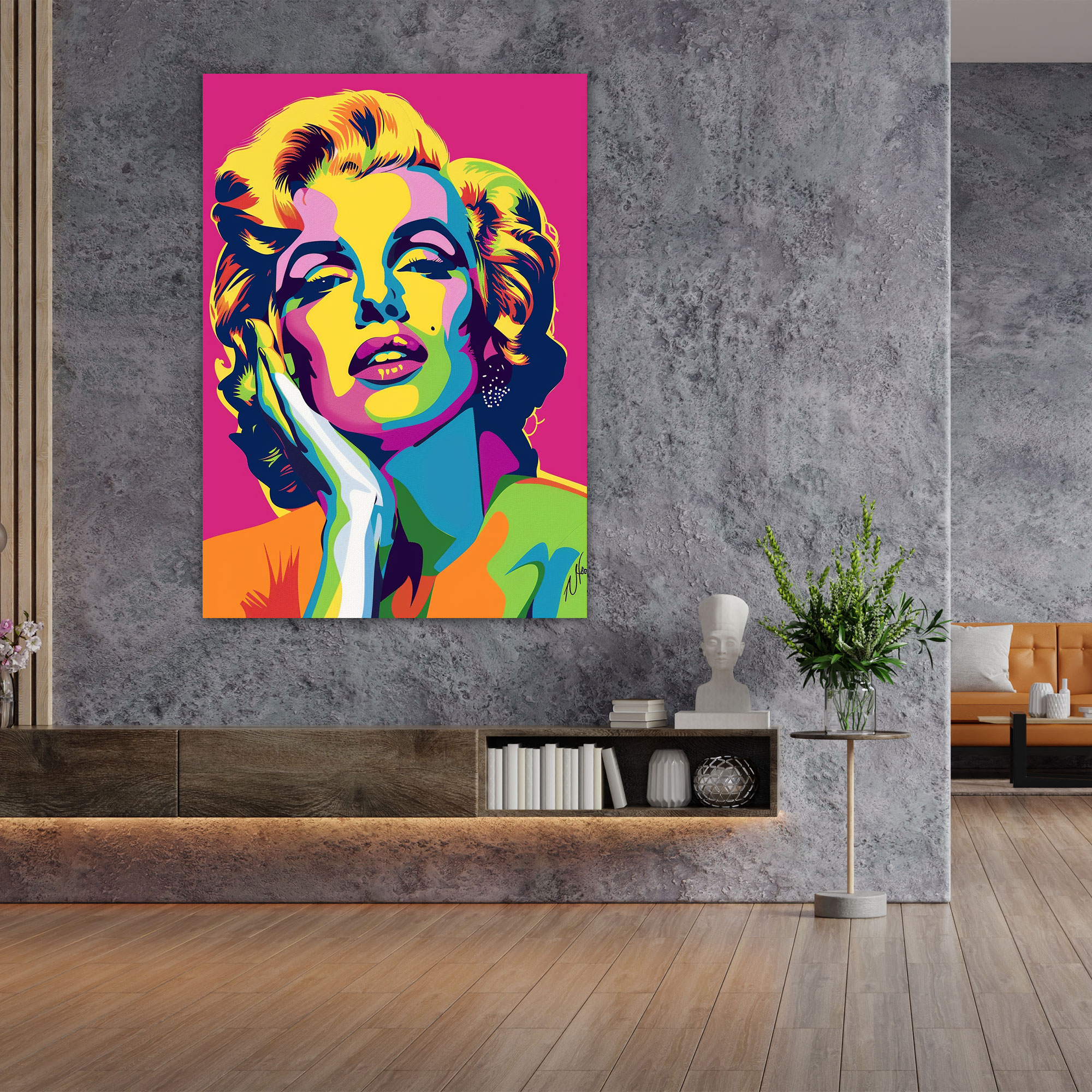 Andy Warhol Canvas Print - Andy Warhol, Canvas Wall Art, Andy Warhol, Canvas