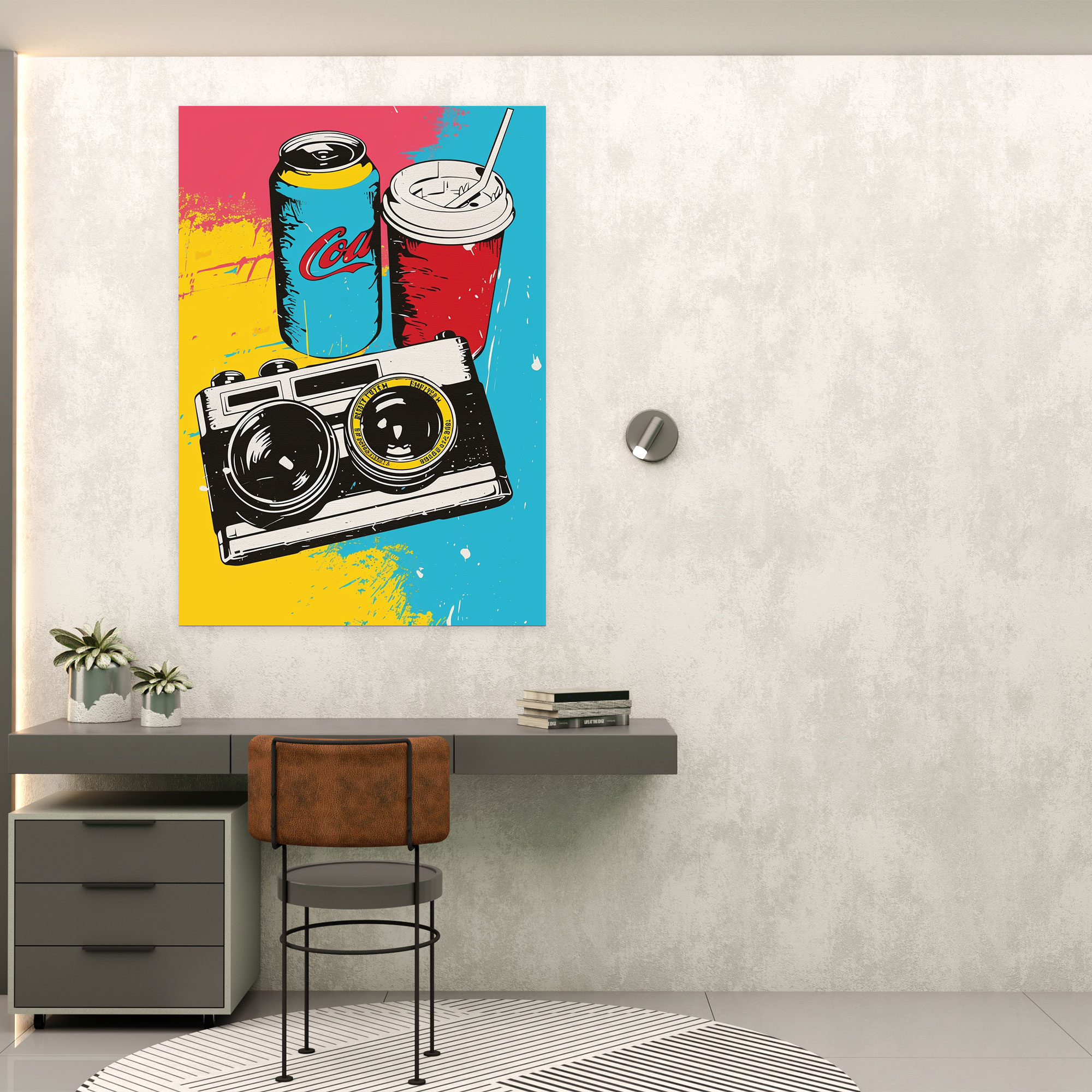 Andy Warhol Pop Art Canvas Print - Andy Warhol, Wall Art, Pop Art, Canvas Print