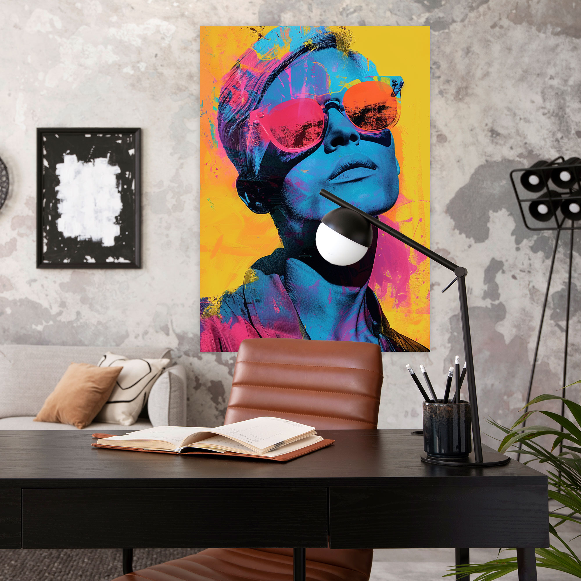 Kültürel İkon Andy Warhol Duvar Sanatı - Andy Warhol Kanvas Duvar Dekorasyonu