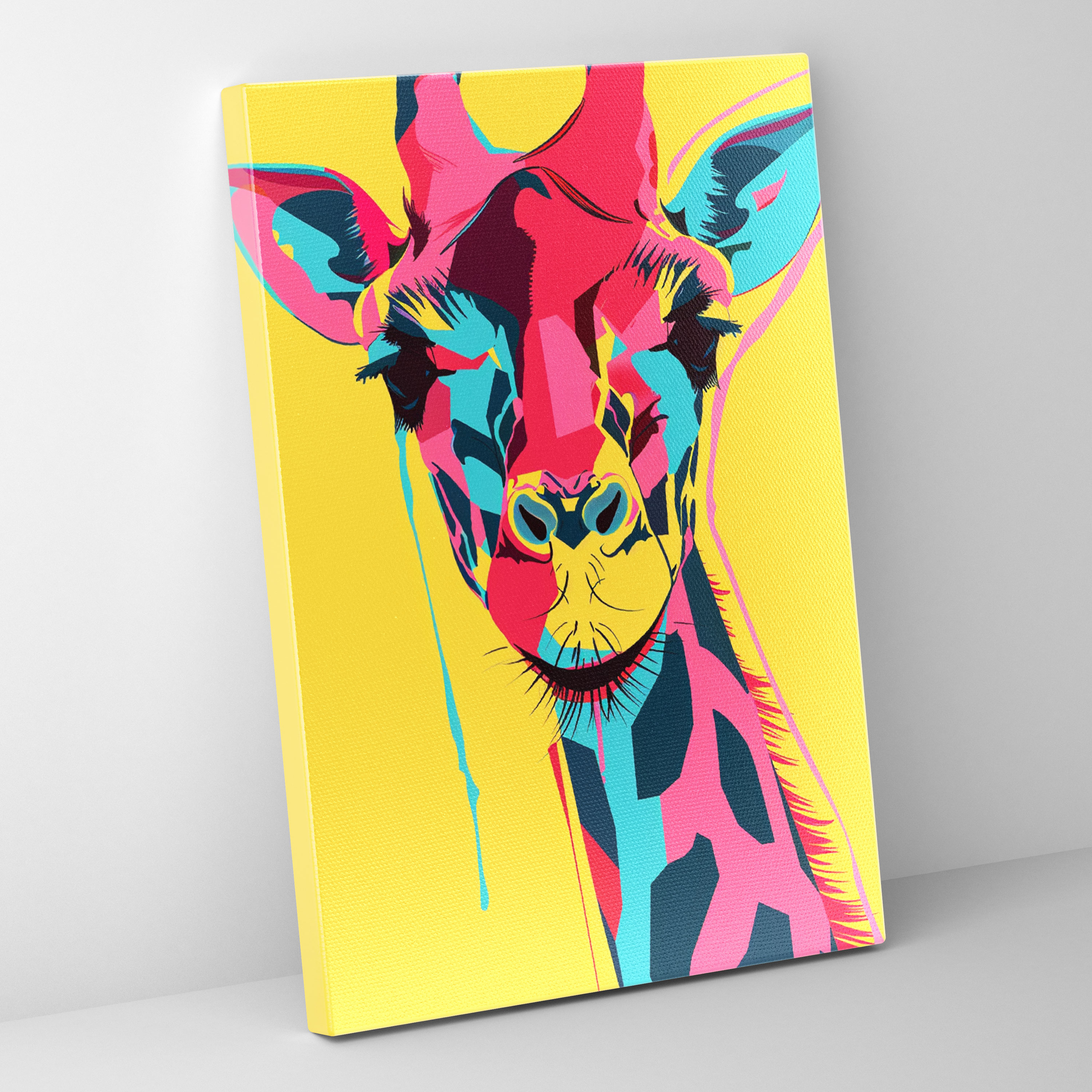 Andy Warhol Animal Illustrations Canvas Print - Andy Warhol, Wall Art, Home Decoration, Canvas Wall Art