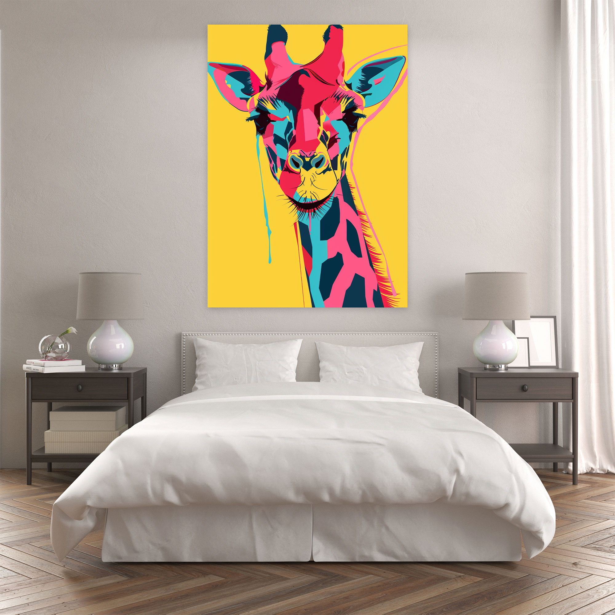 Andy Warhol Animal Illustrations Canvas Print - Andy Warhol, Wall Art, Home Decoration, Canvas Wall Art
