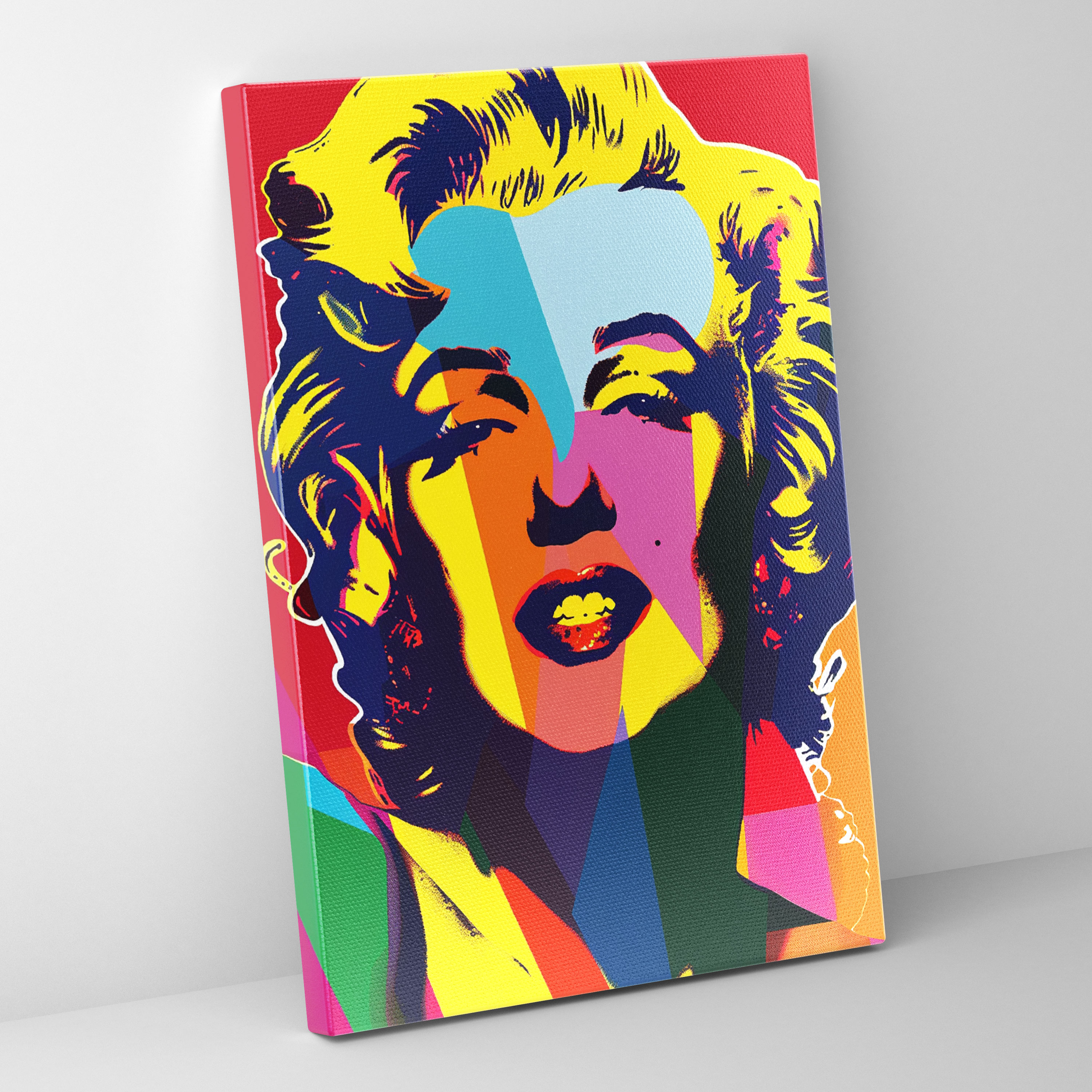Andy Warhol Pop Art Canvas Print - Andy Warhol, Andy Warhol, Canvas Wall Art, Home Decoration