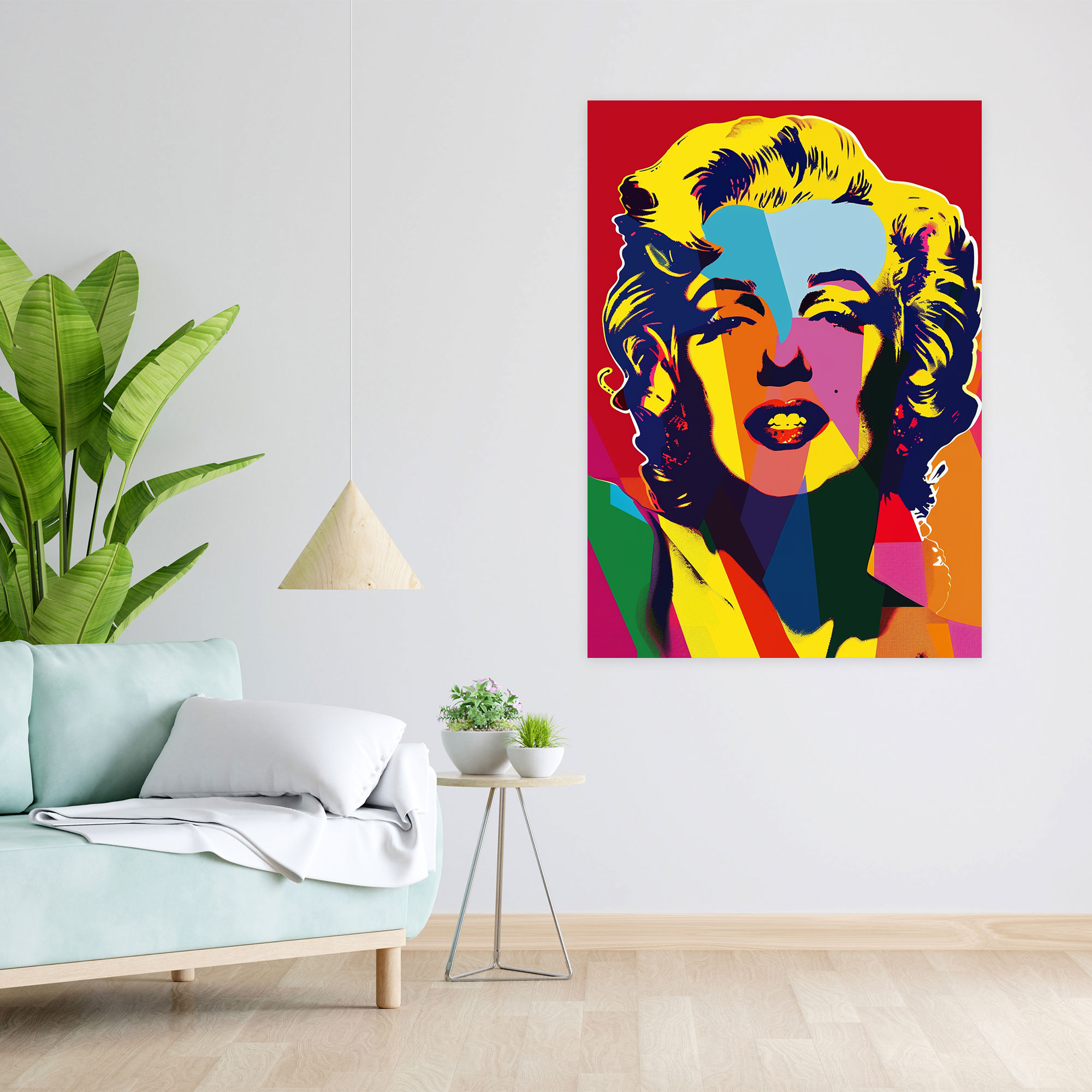 Andy Warhol Pop Art Canvas Print - Andy Warhol, Andy Warhol, Canvas Wall Art, Home Decoration