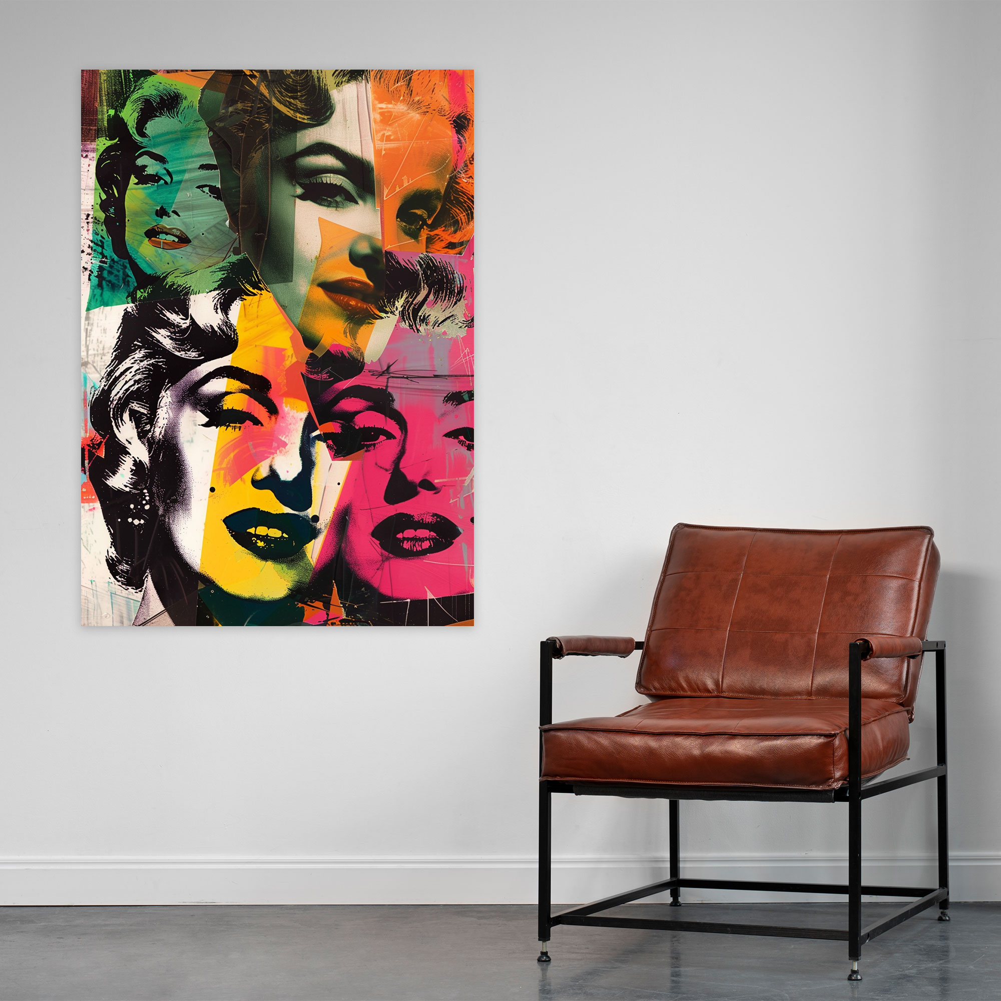 Andy Warhol Celebrity Canvas Print - Andy Warhol, Andy Warhol, Canvas Wall Art, Home Decoration