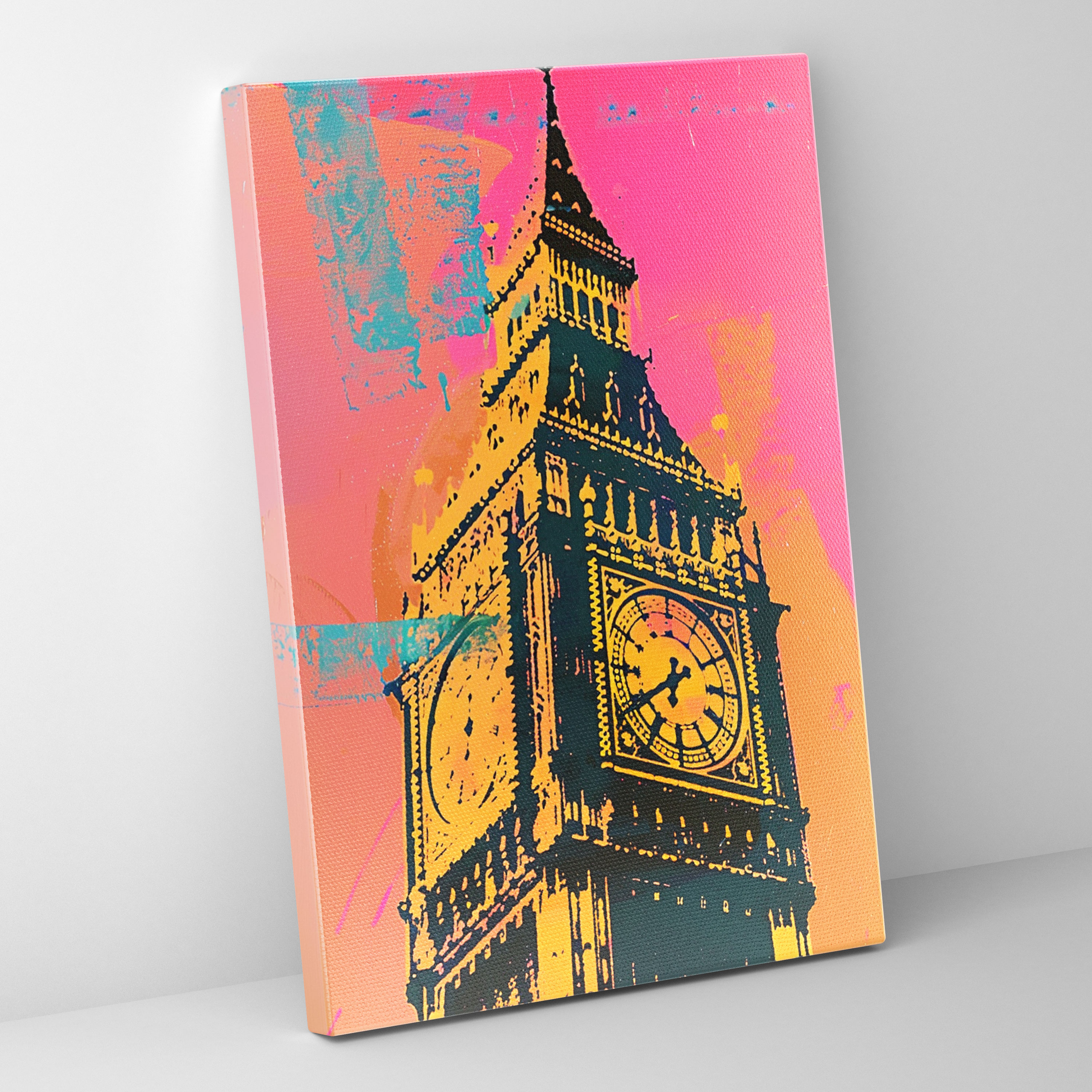 Andy Warhol Landmarks Wall Art - Andy Warhol, Canvas, Wall Art, Andy Warhol