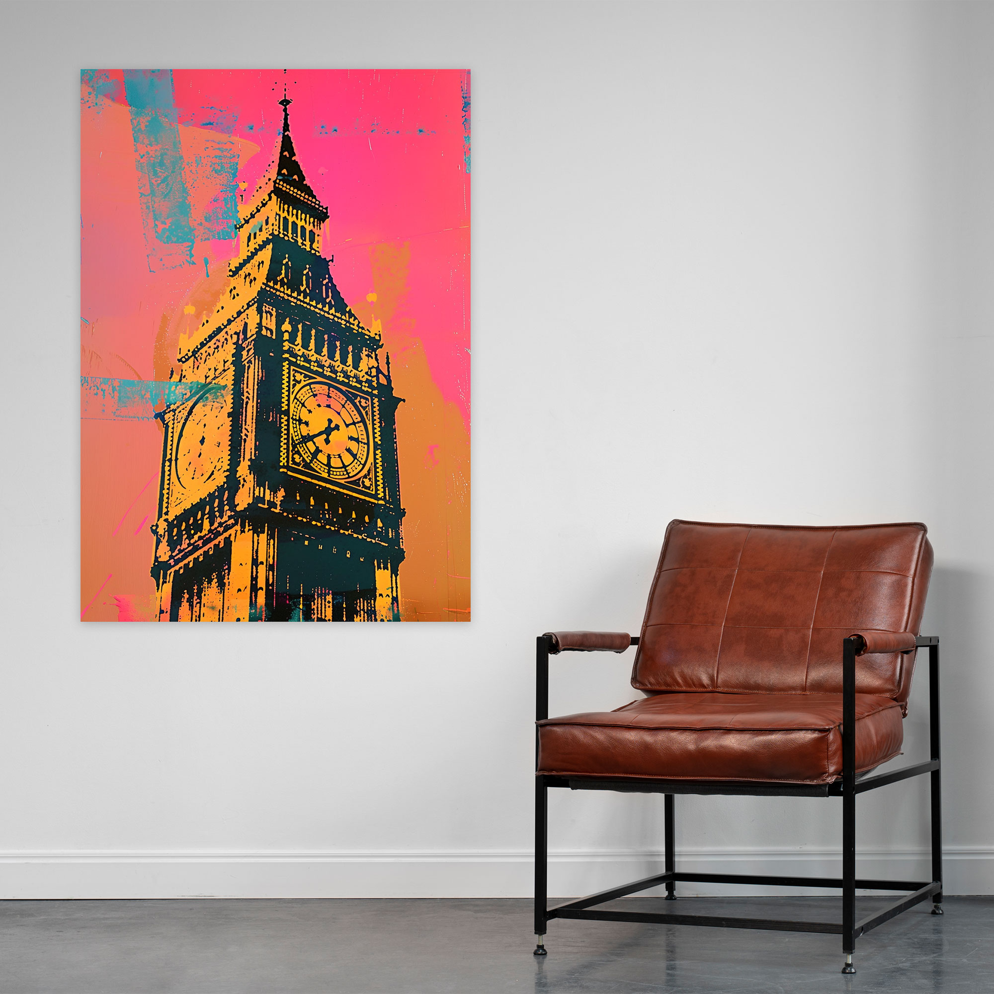 Andy Warhol Landmarks Wall Art - Andy Warhol, Canvas, Wall Art, Andy Warhol